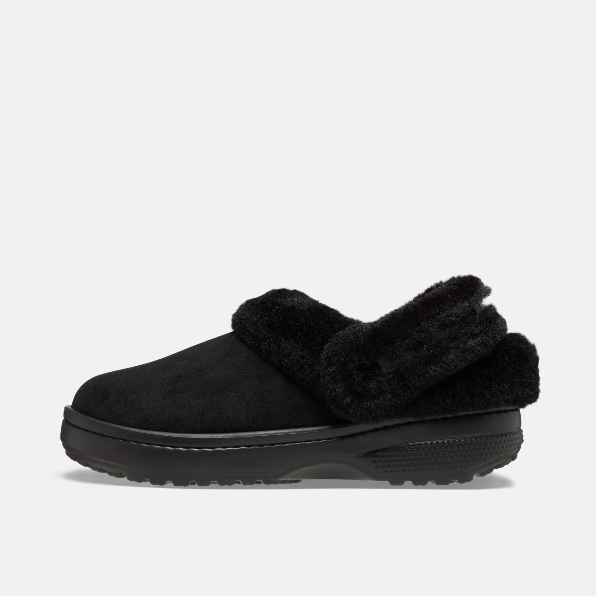 Crocs Classic Unfurgettable Sueded Clog Black