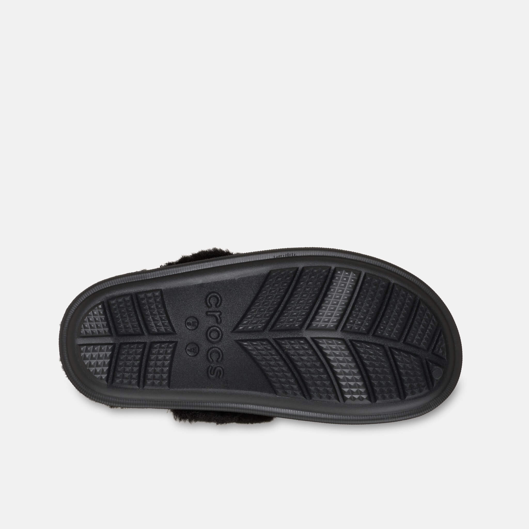 Crocs Classic Fuzz Scuff Black