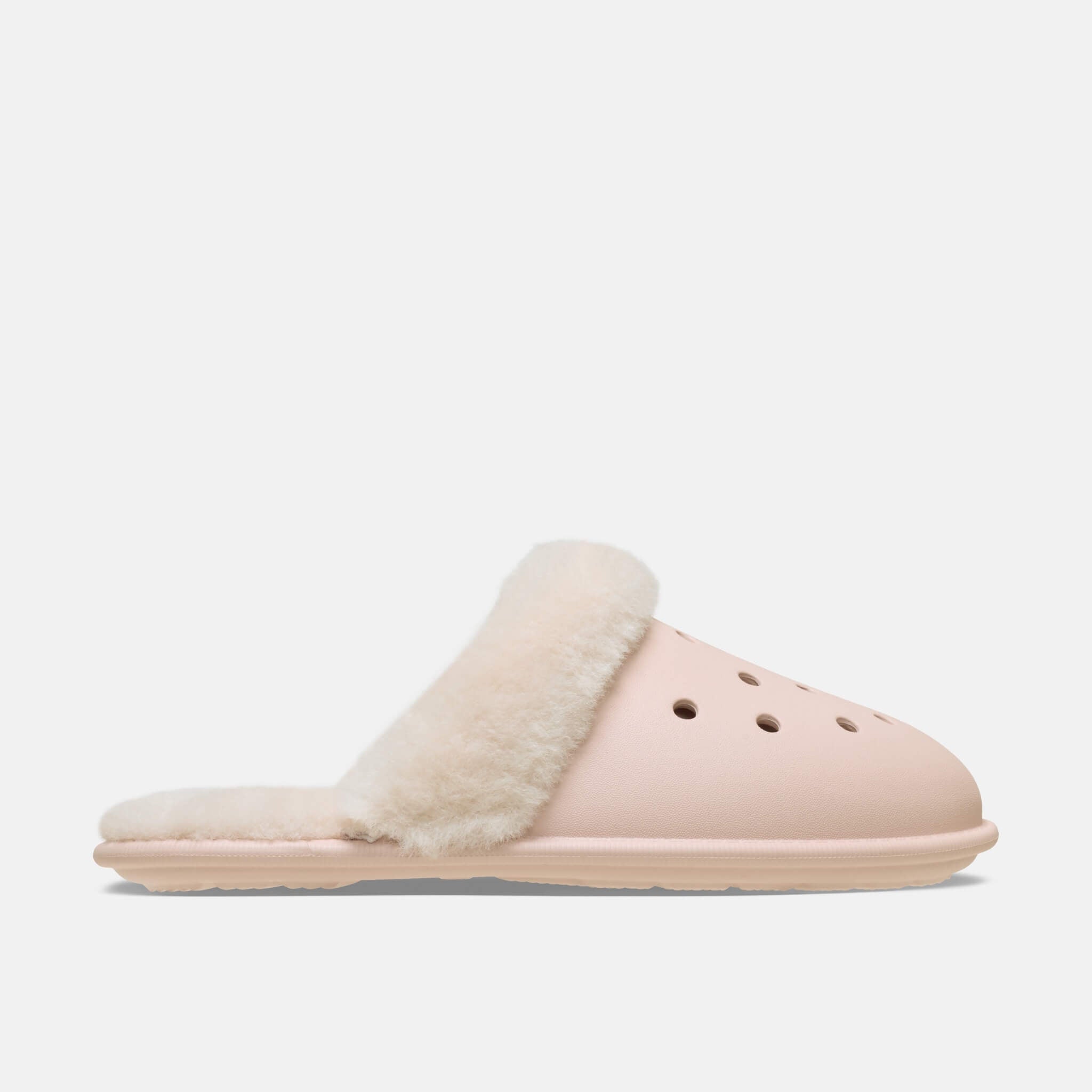 Crocs Classic Fuzz Scuff Quartz