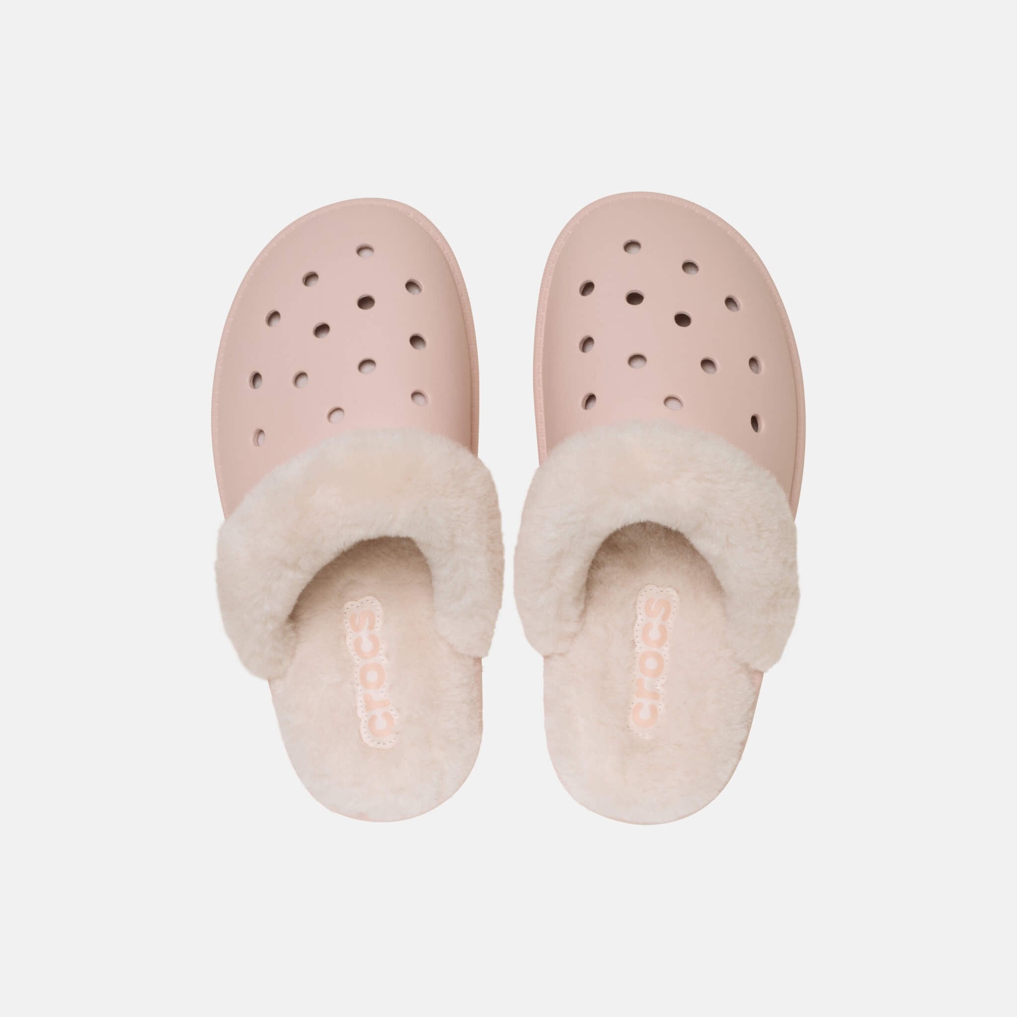 Crocs Classic Fuzz Scuff Quartz