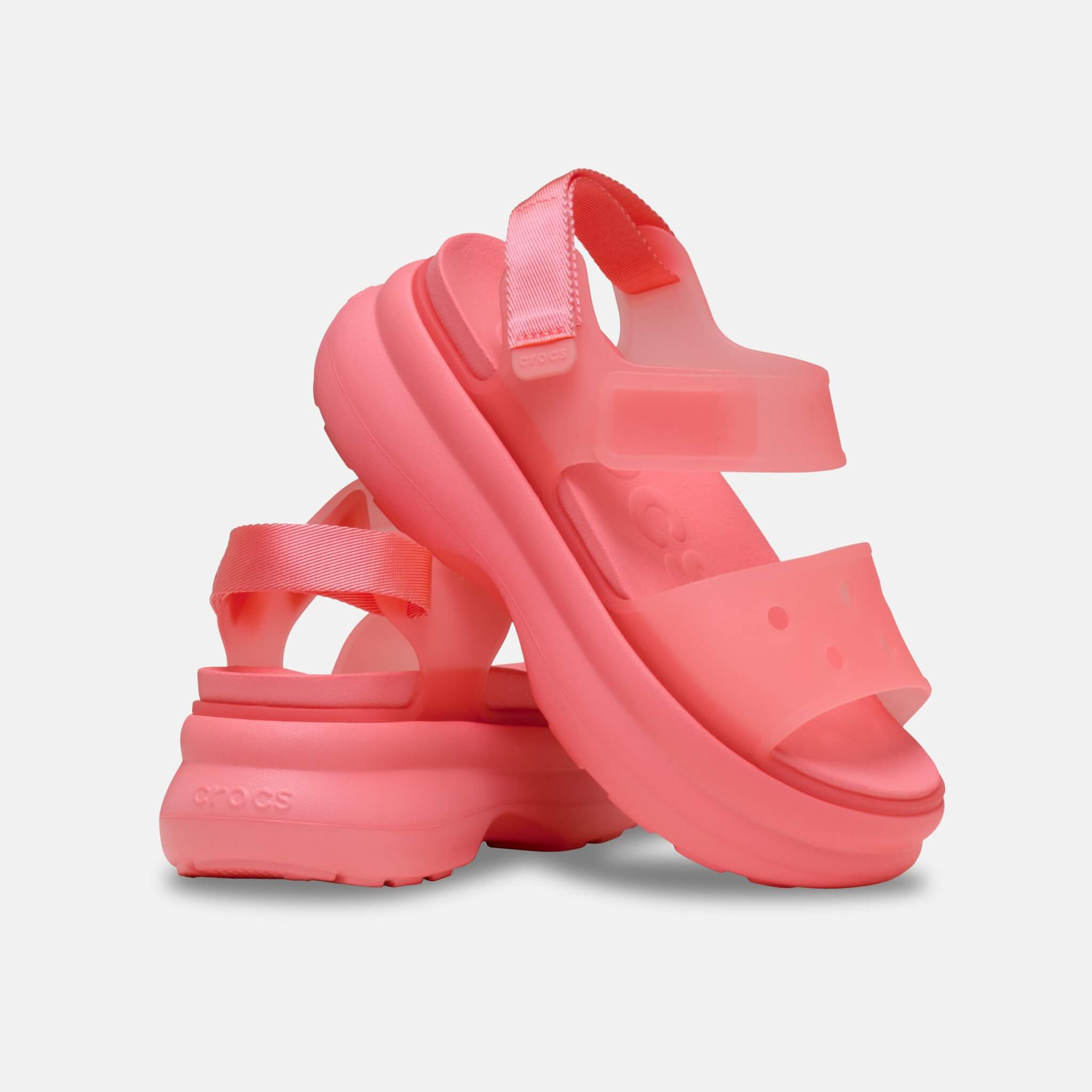 Crocs Soho Frosted Y Strap Sandal Guava