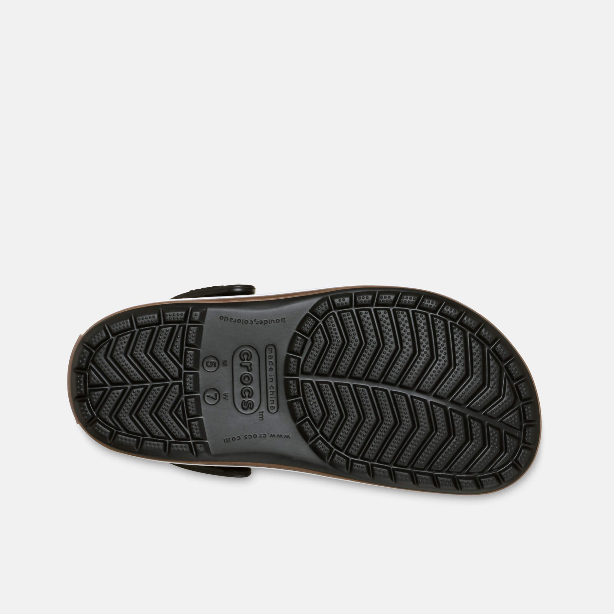Crocs Crocband Gum Clog Black