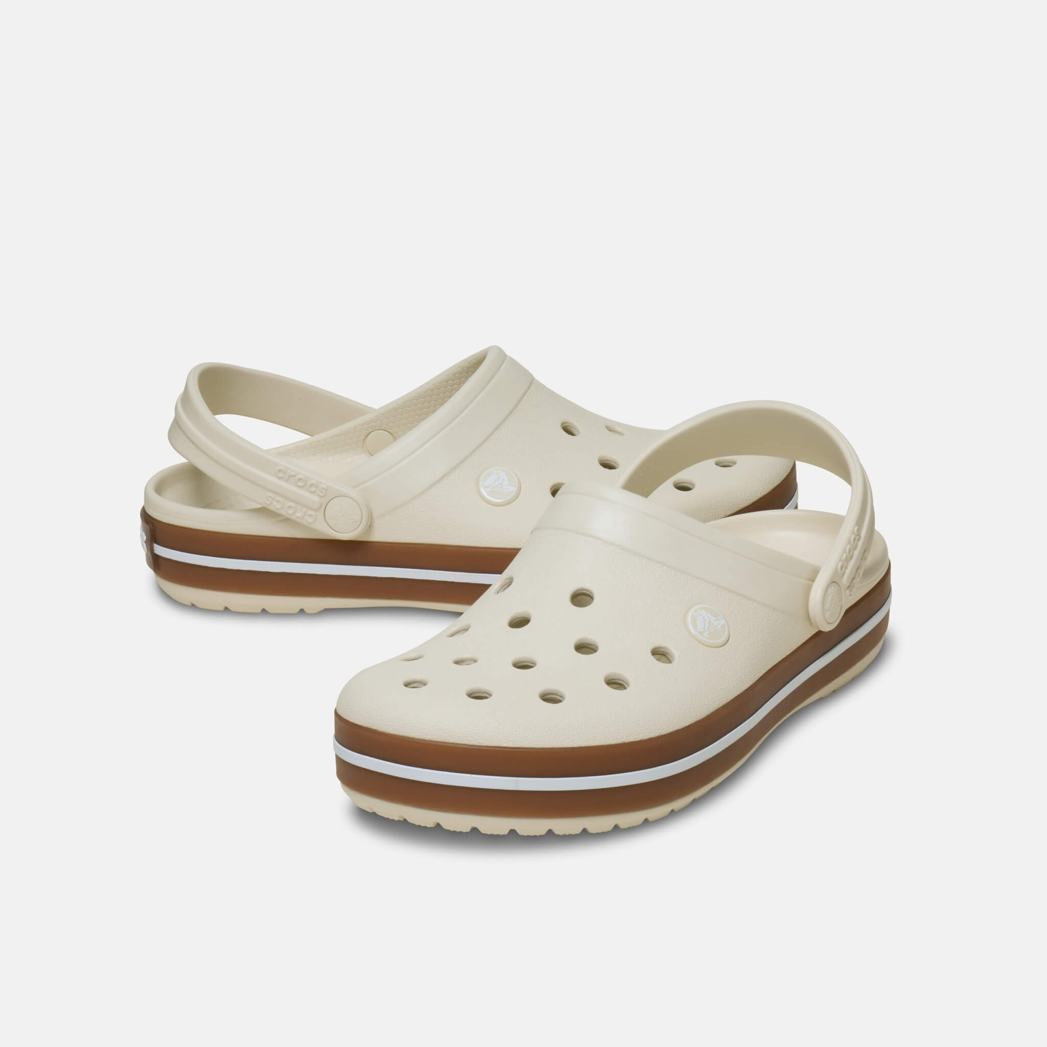 Crocs Crocband Gum Clog Summit White