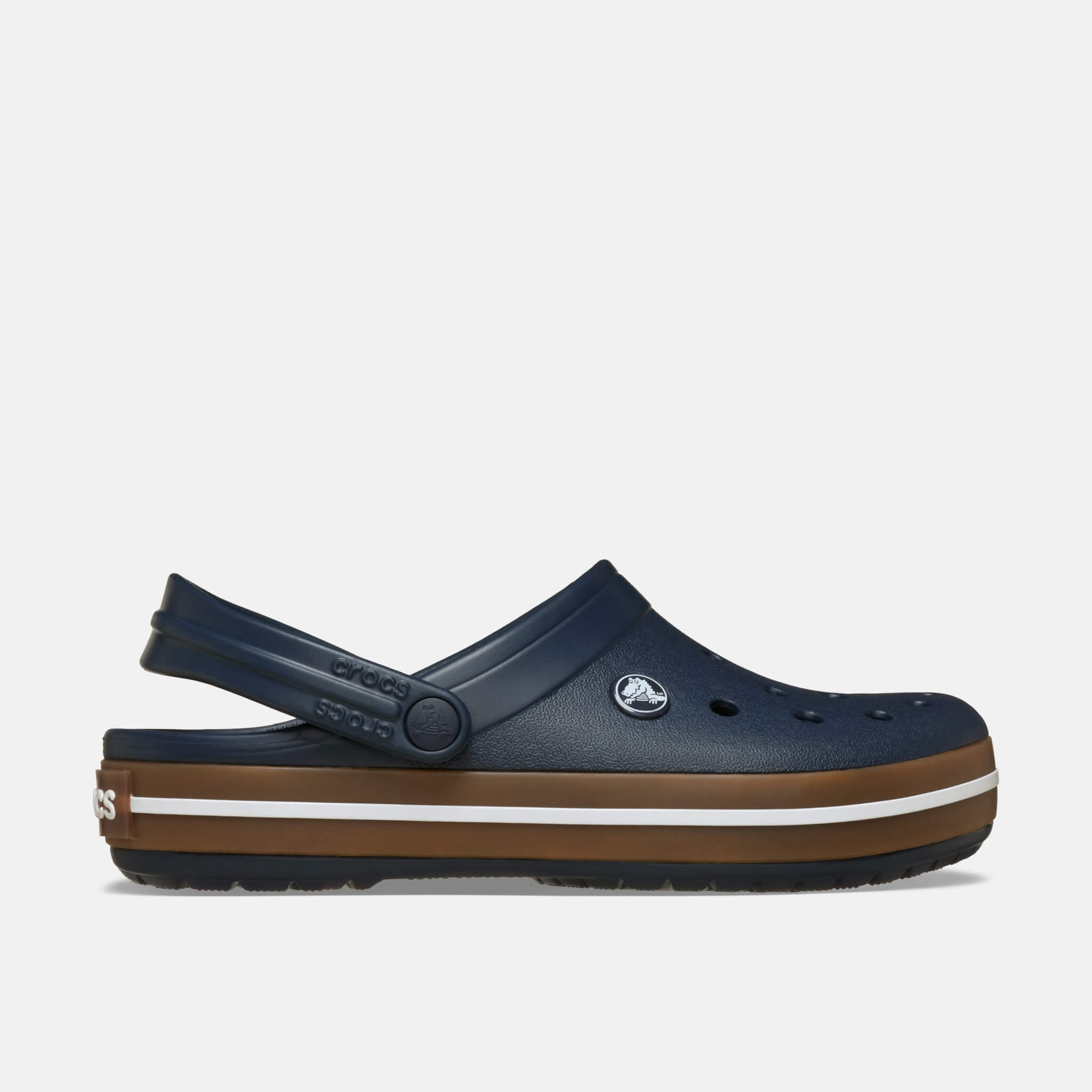 Crocs Crocband Gum Clog Navy