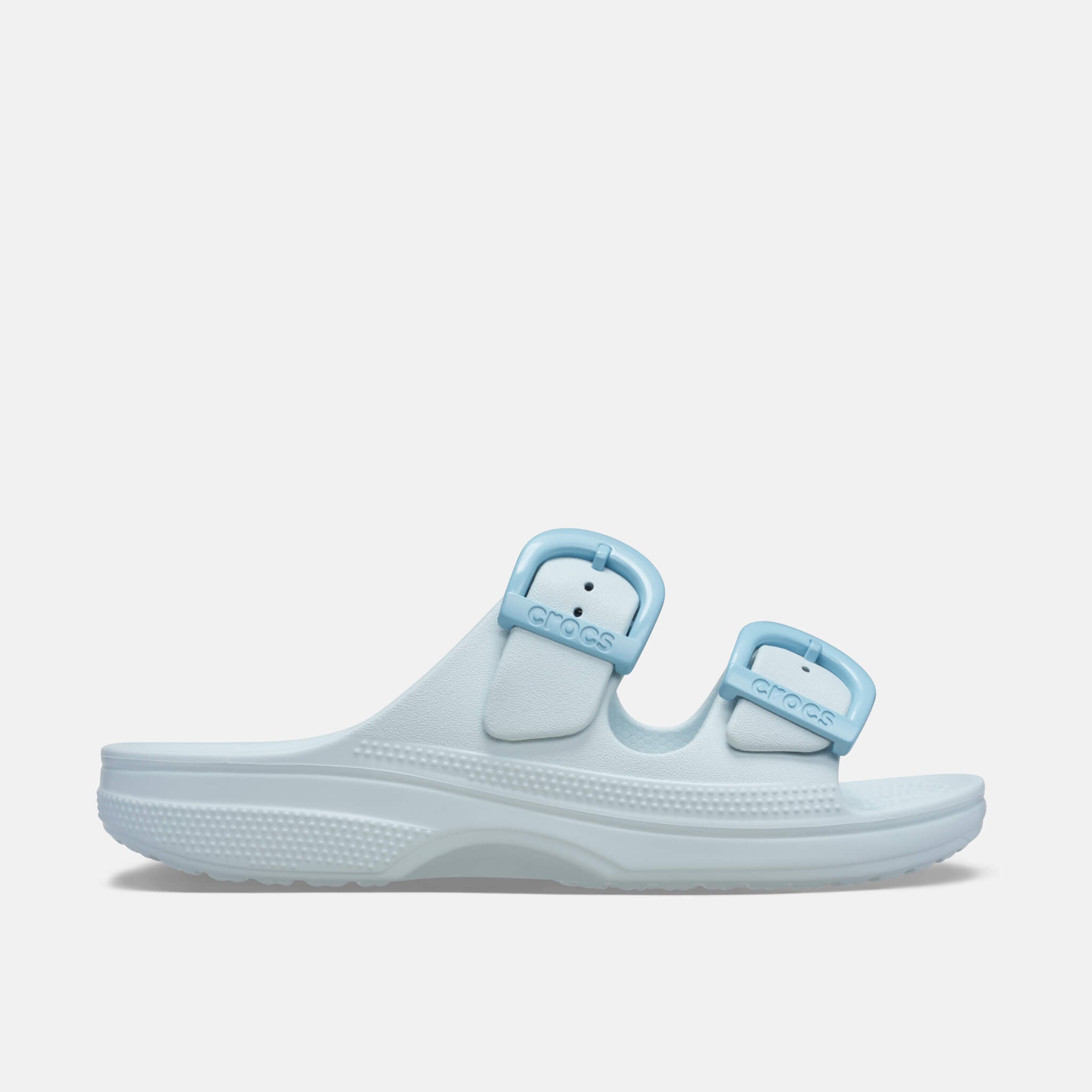 Crocs Saturday Enamel Buckle Sandal Vapor Ice