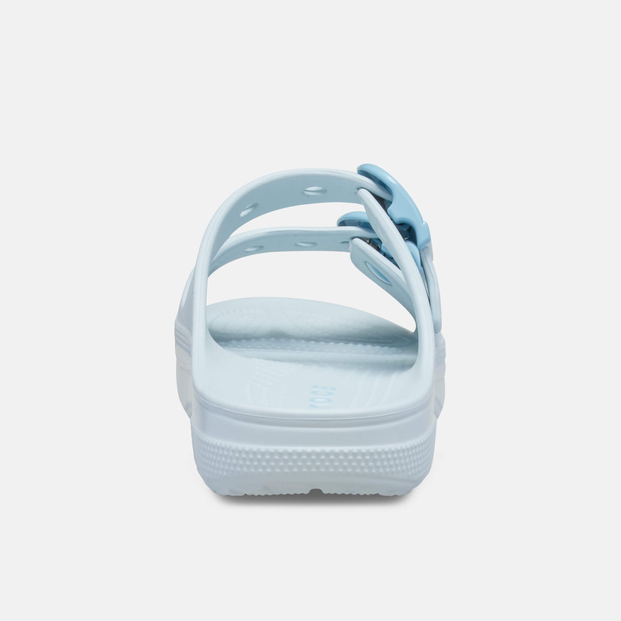 Crocs Saturday Enamel Buckle Sandal Vapor Ice