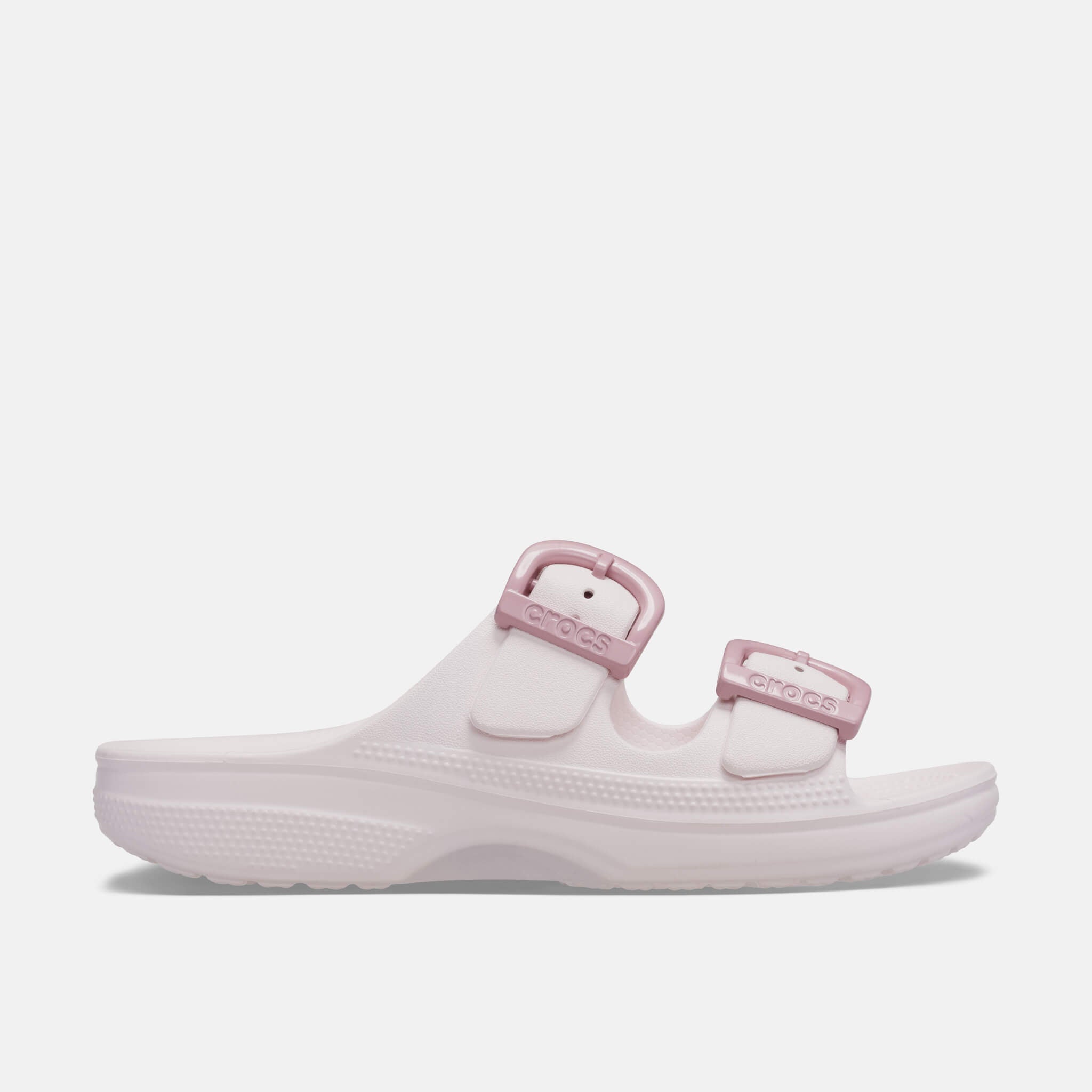 Crocs Saturday Enamel Buckle Sandal Bubble Ice