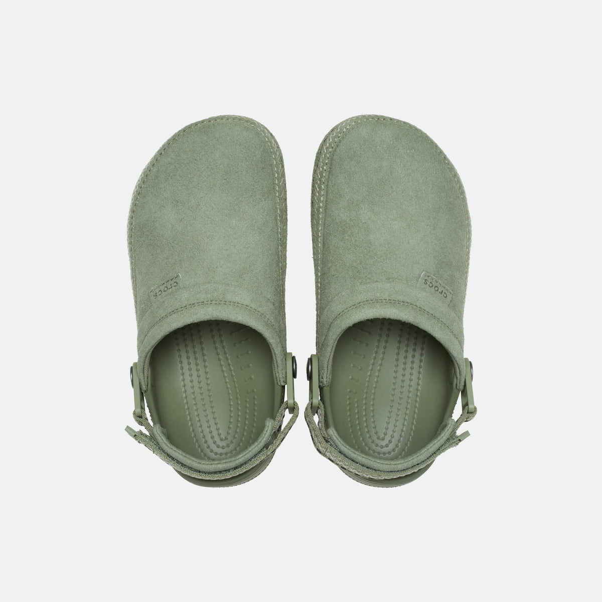 Crocs Classic Crafted Vegan Suede Stitch Cargo