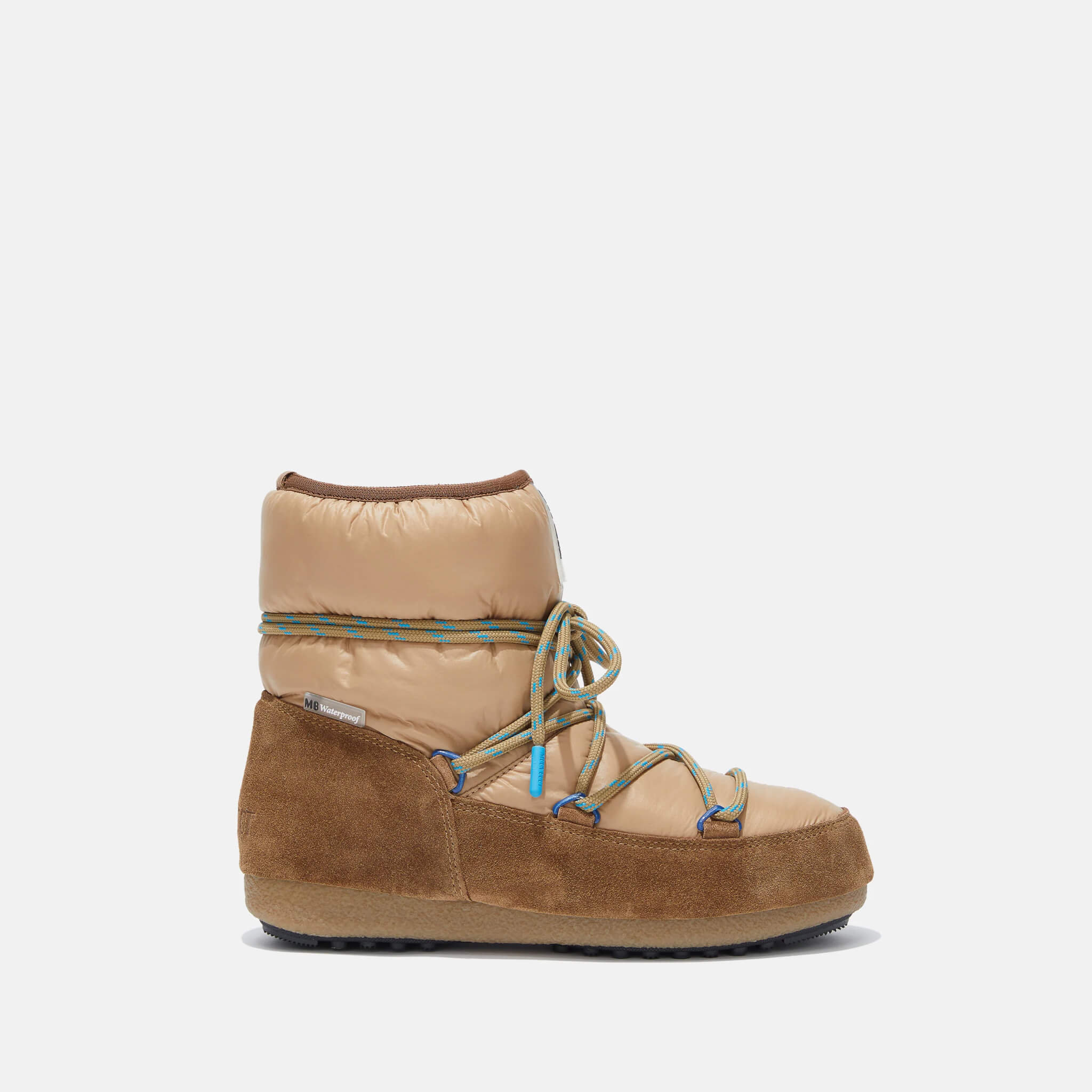 Moon Boot Low Suede Nylon Brown