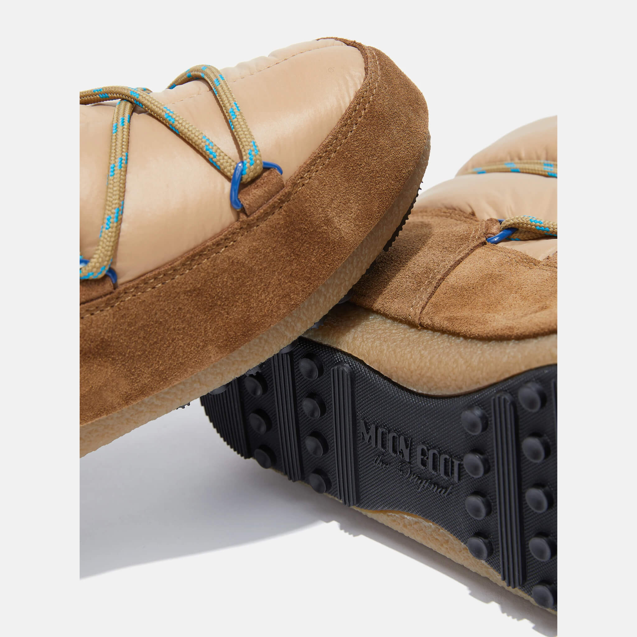 Moon Boot Low Suede Nylon Brown