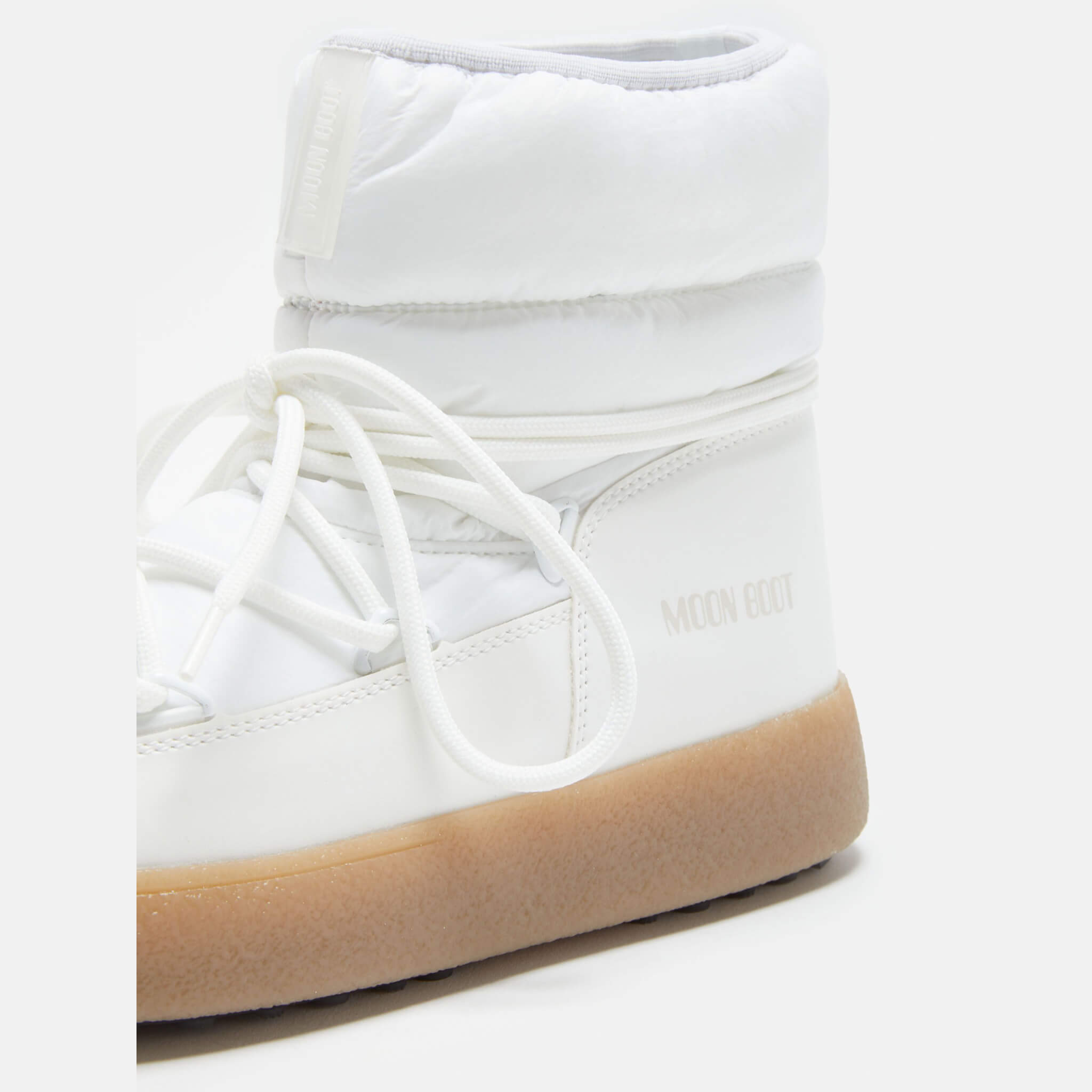 Moon Boot Ltrack Low Nylon Waterproof White