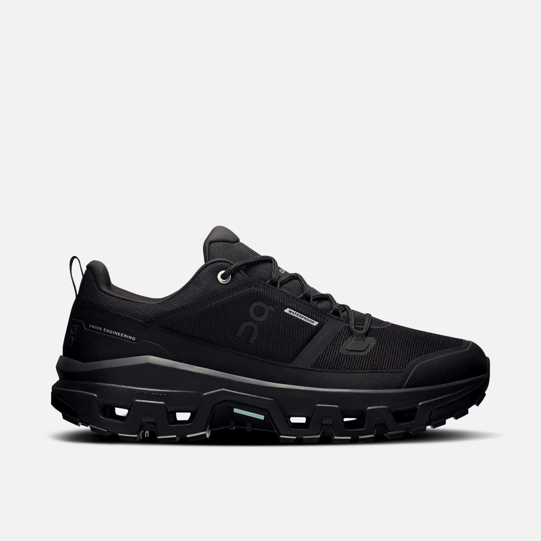 On Cloudrock Low Waterproof Black/Black