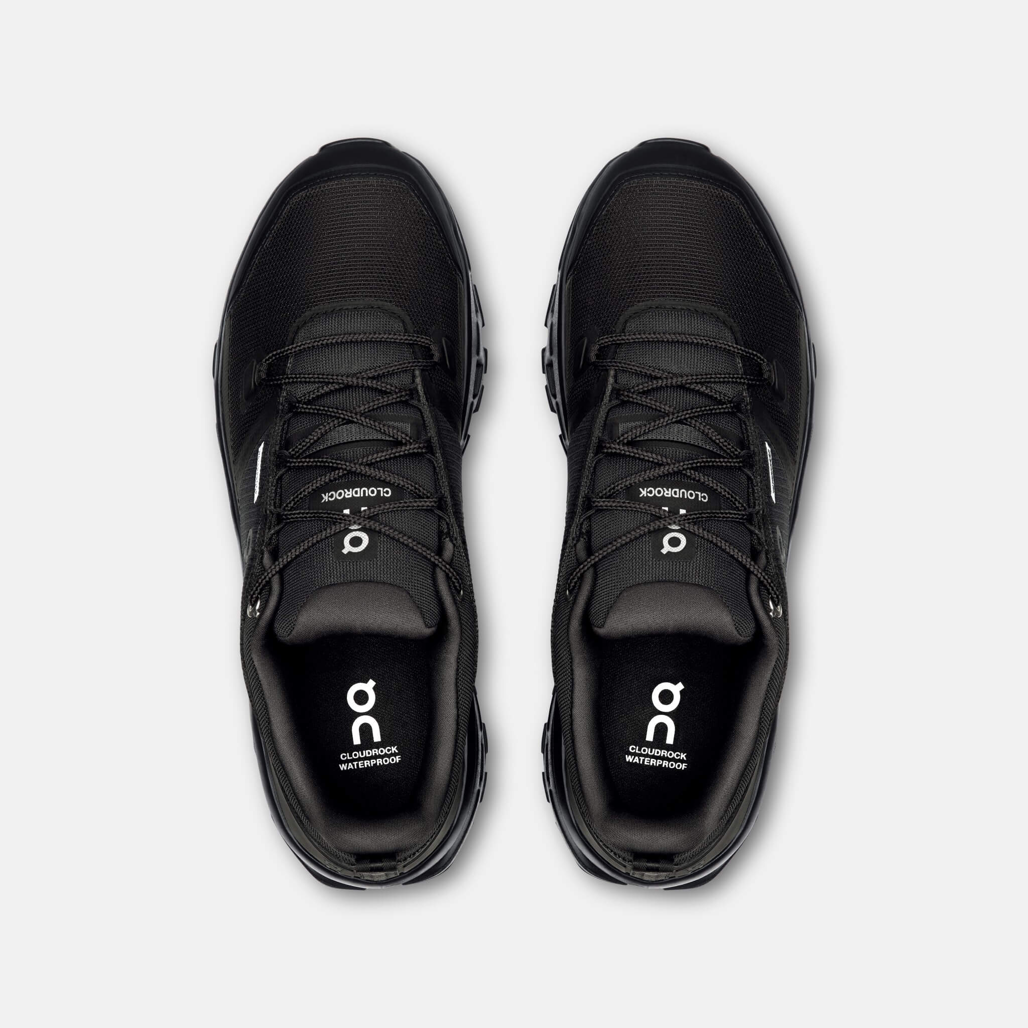 On Cloudrock Low Waterproof Black/Black