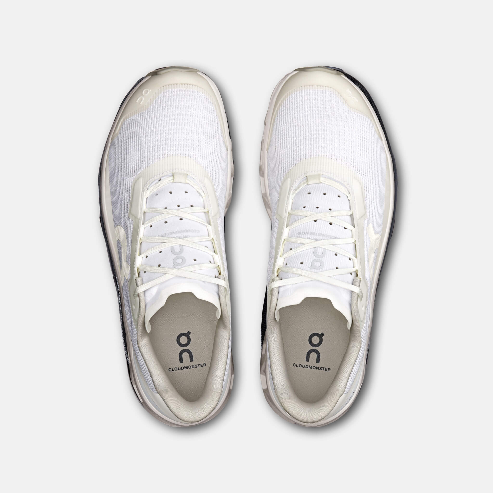 On Cloudmonster Void White/White