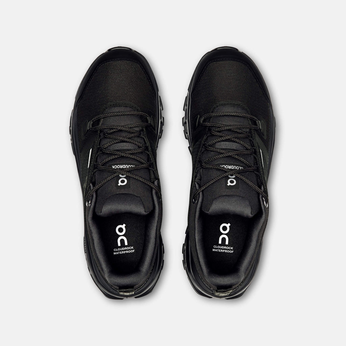 On Cloudrock Low Waterproof Black/Black