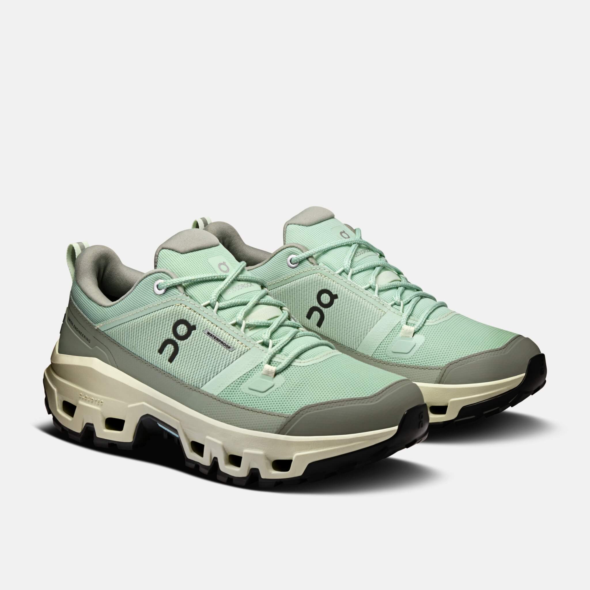 On Cloudrock Low Waterproof Mineral/Aloe