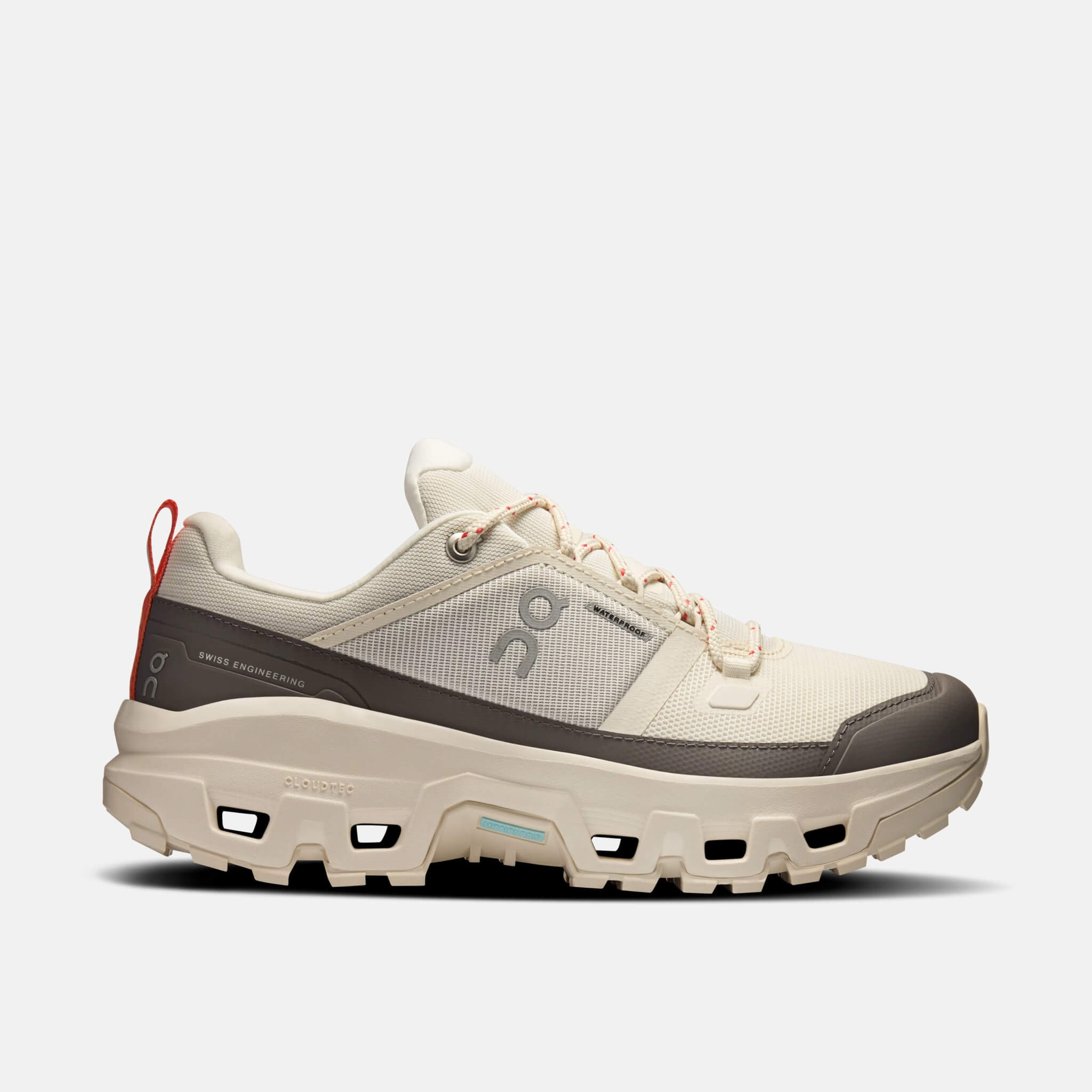 On Cloudrock Low Waterproof Ivory/Ivory