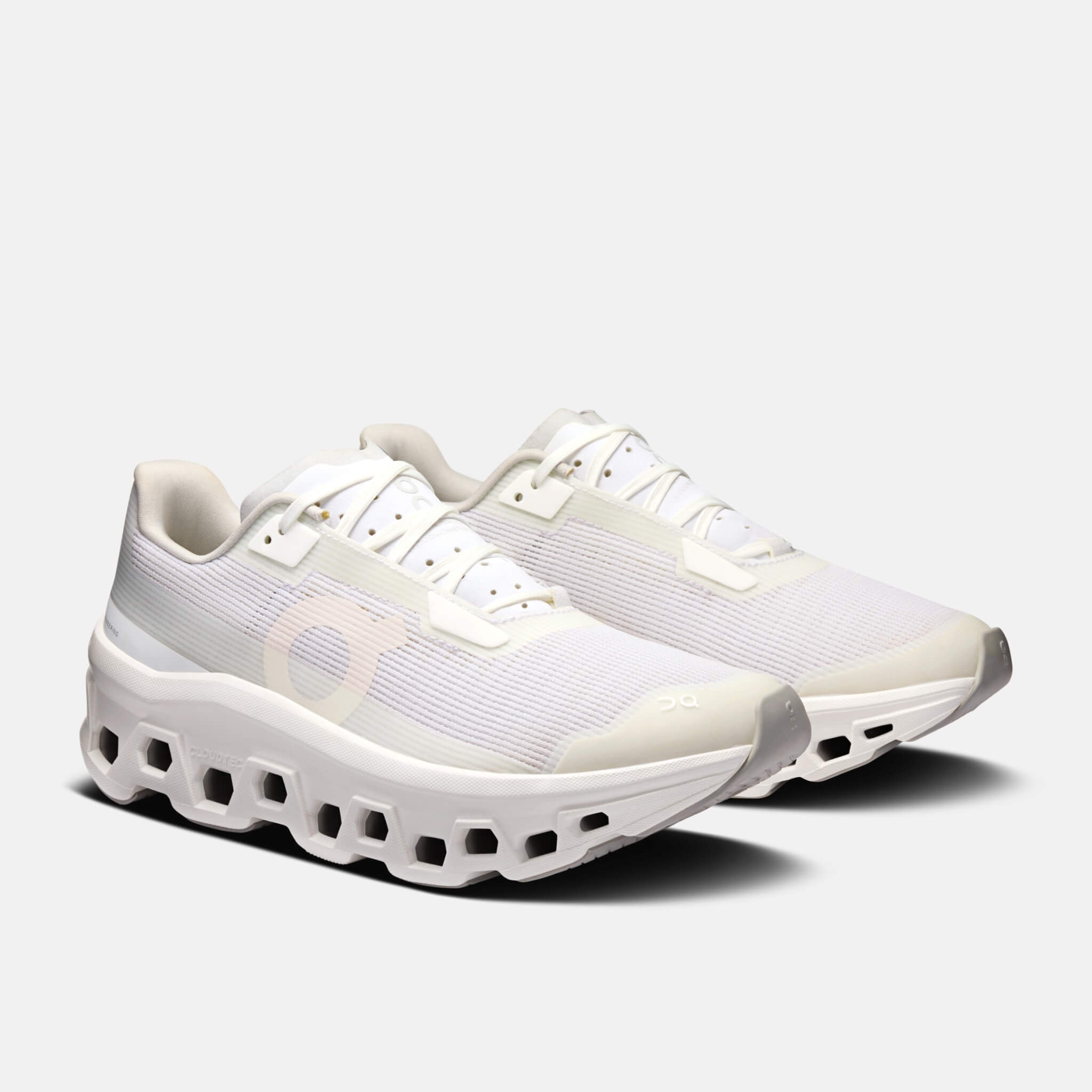 On Cloudmonster Void White/White