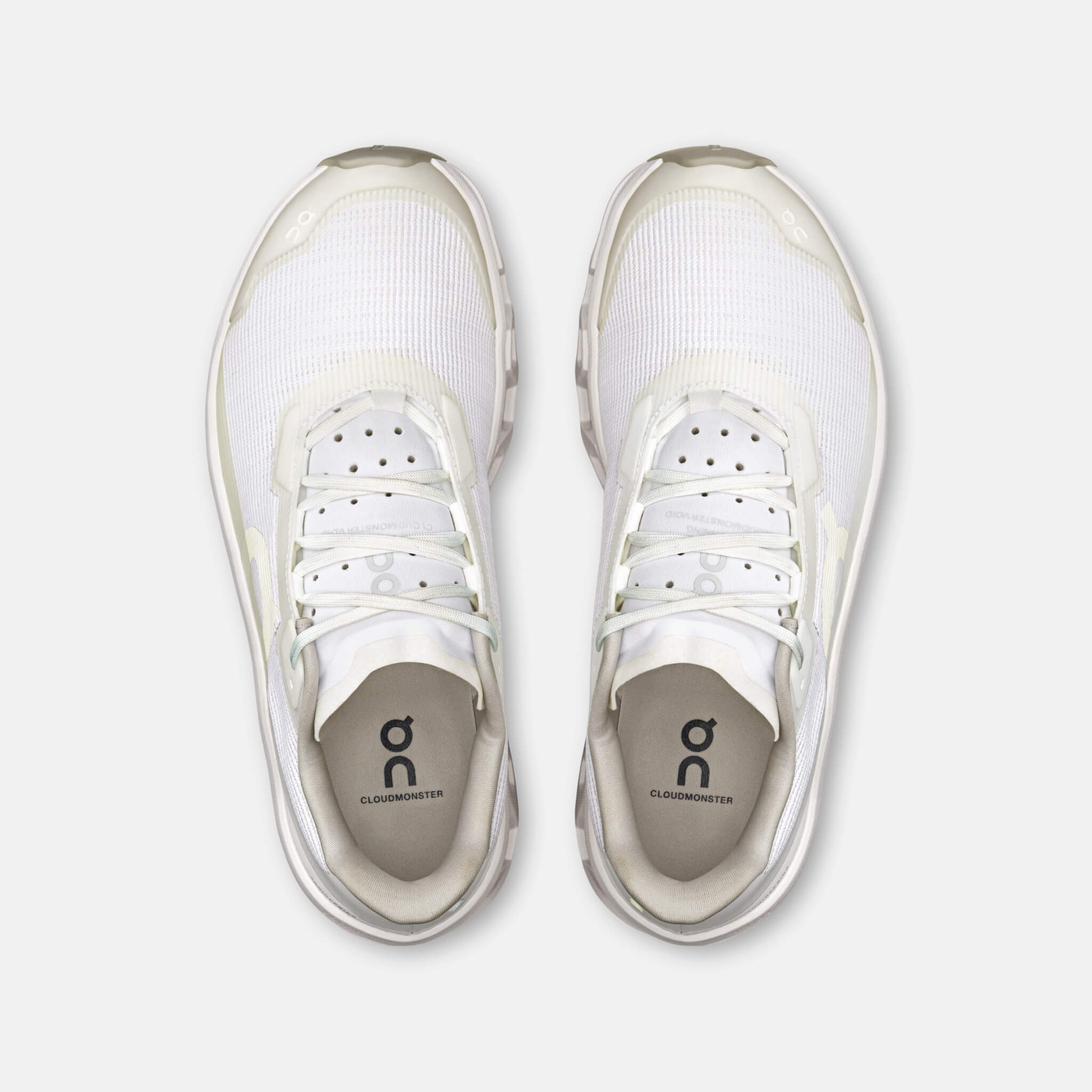 On Cloudmonster Void White/White