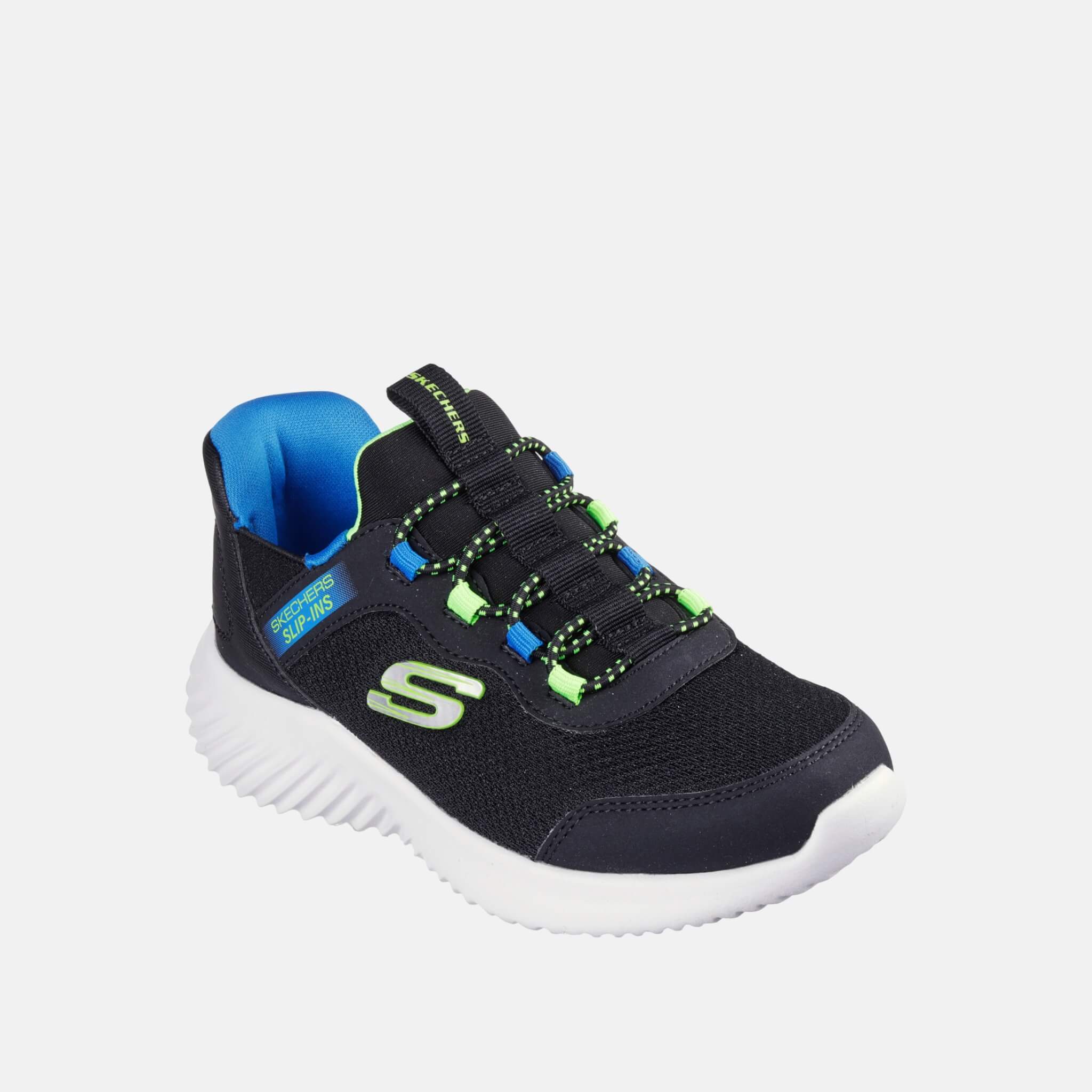 Skechers Bounder Brisk Burst Black/Blue