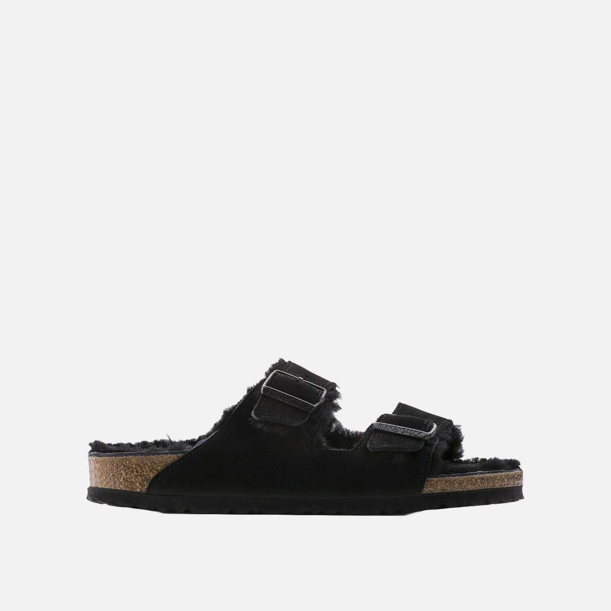 Birkenstock Arizona Shearling Suede Leather