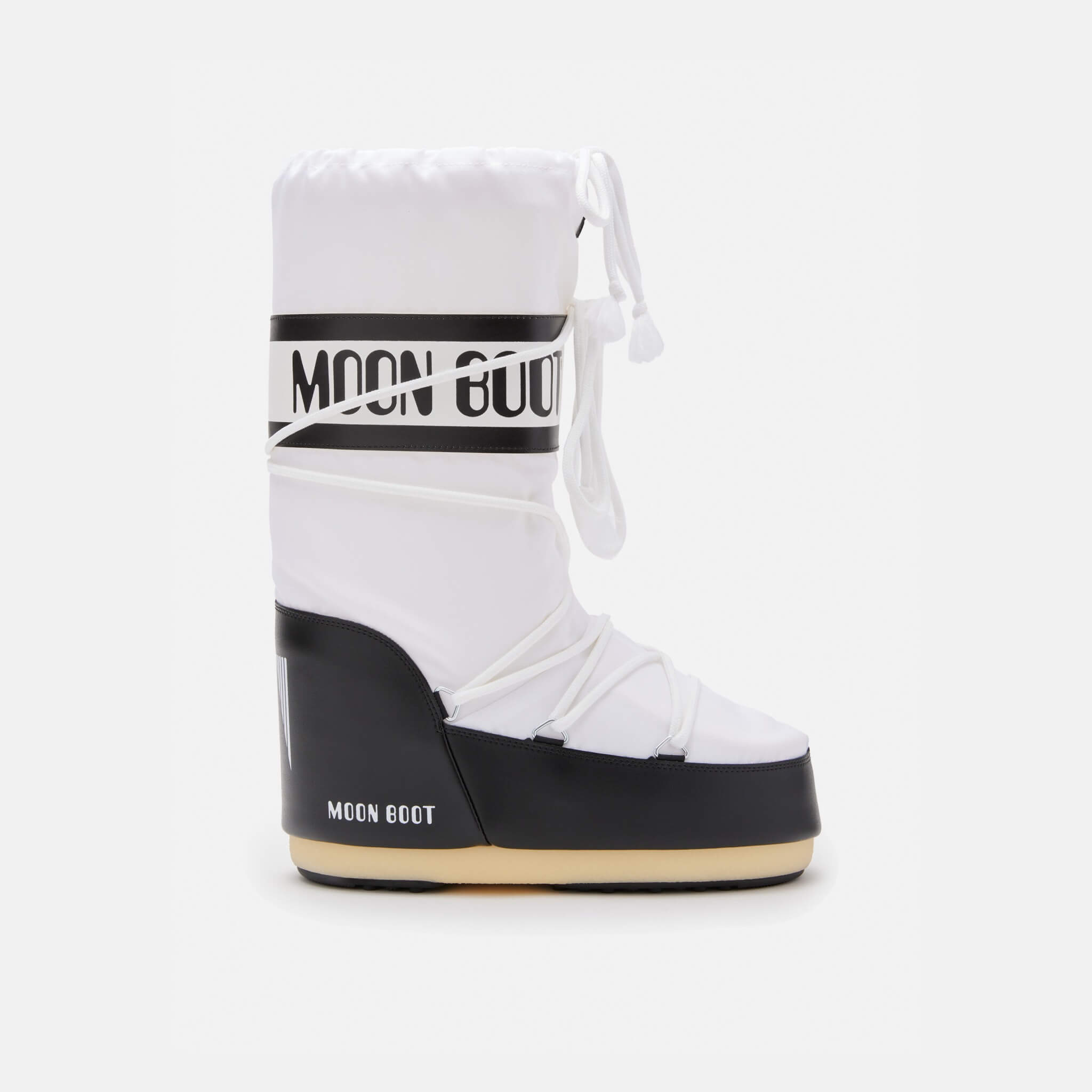 Moon Boot Icon Nylon White/Black