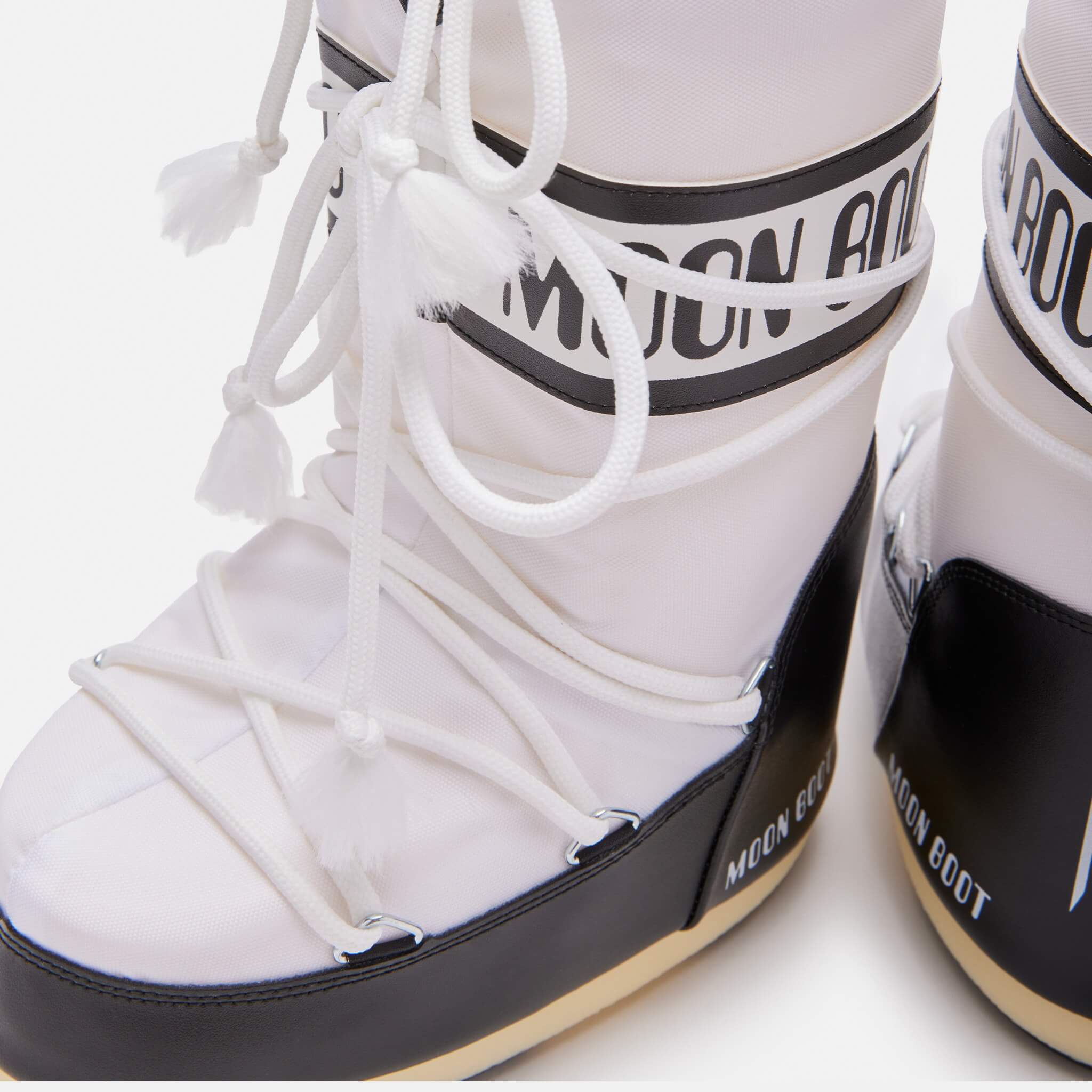 Moon Boot Icon Nylon White/Black