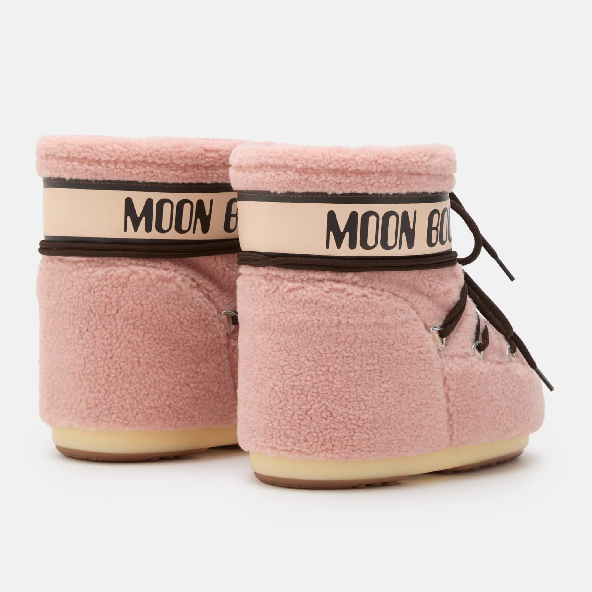 Moon Boot Icon Low Fleece Pink