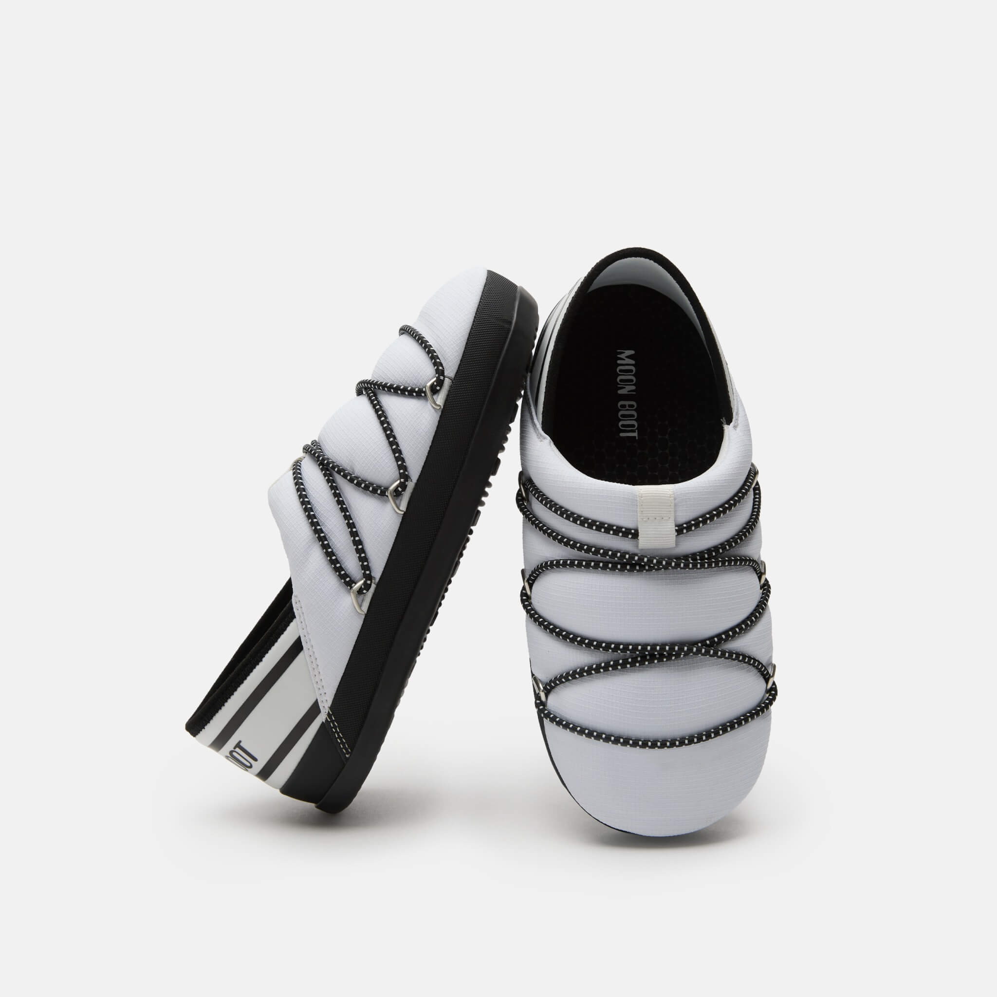 Moon Boot Icon Slipper White