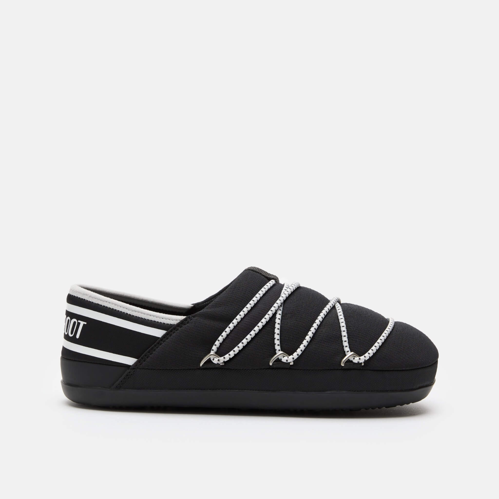 Moon Boot Icon Slipper Black