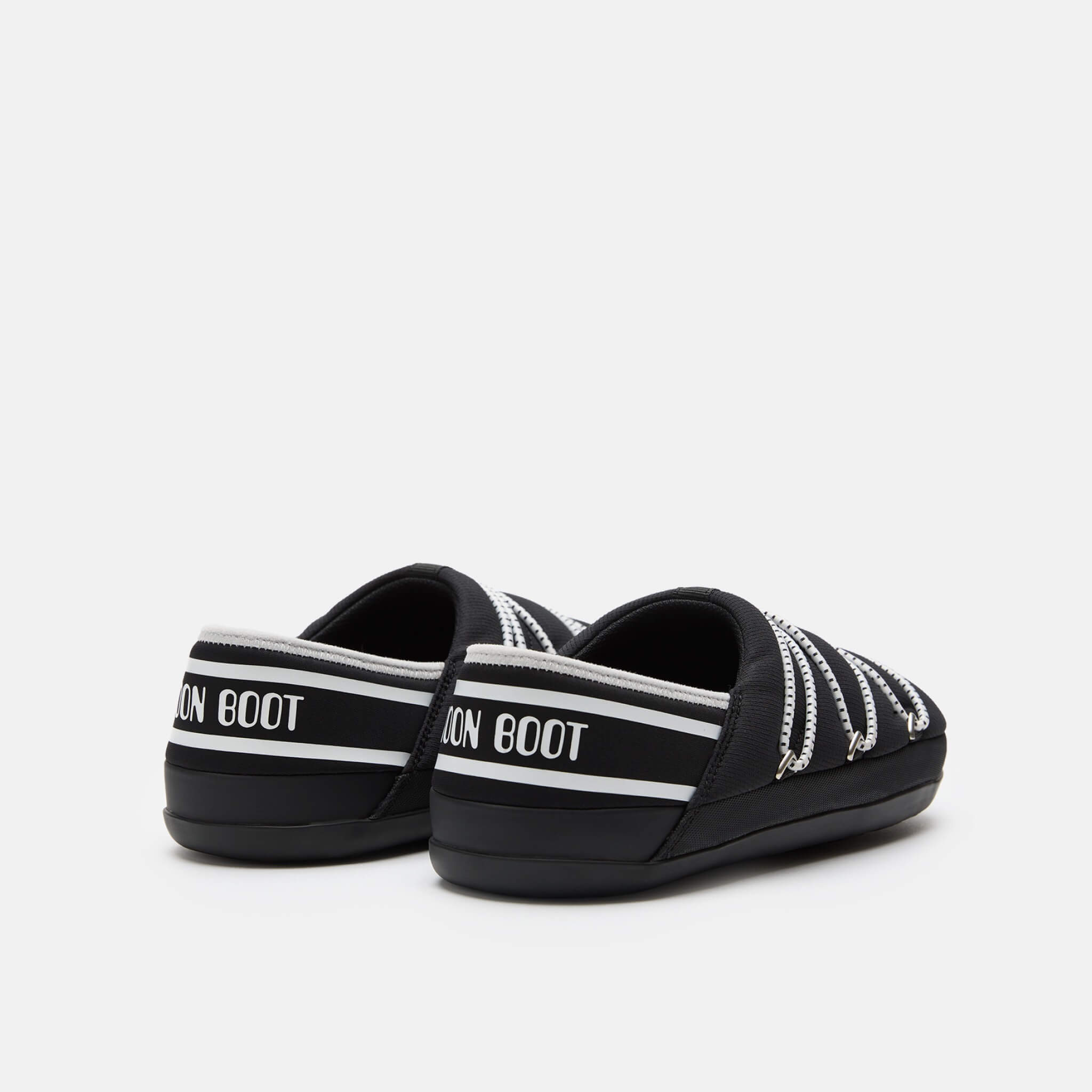 Moon Boot Icon Slipper Black