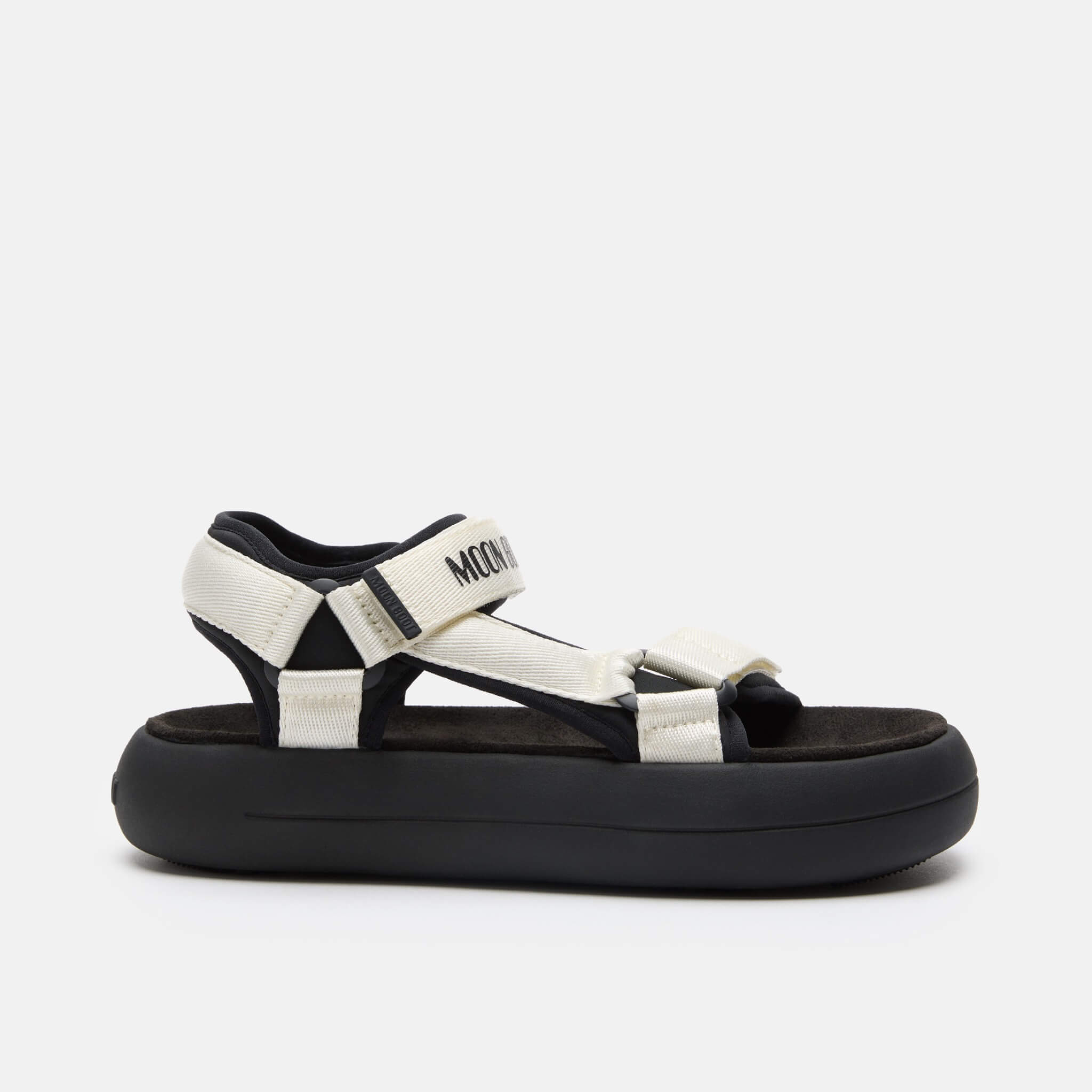 Moon Boot Super Sandal Black/White