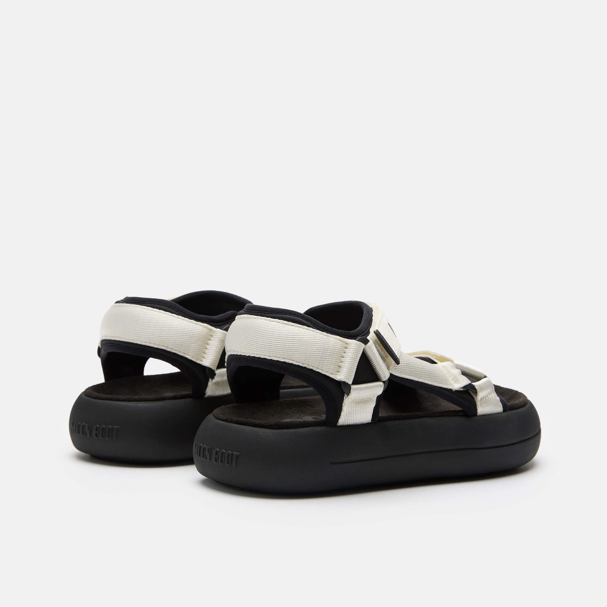 Moon Boot Super Sandal Black/White
