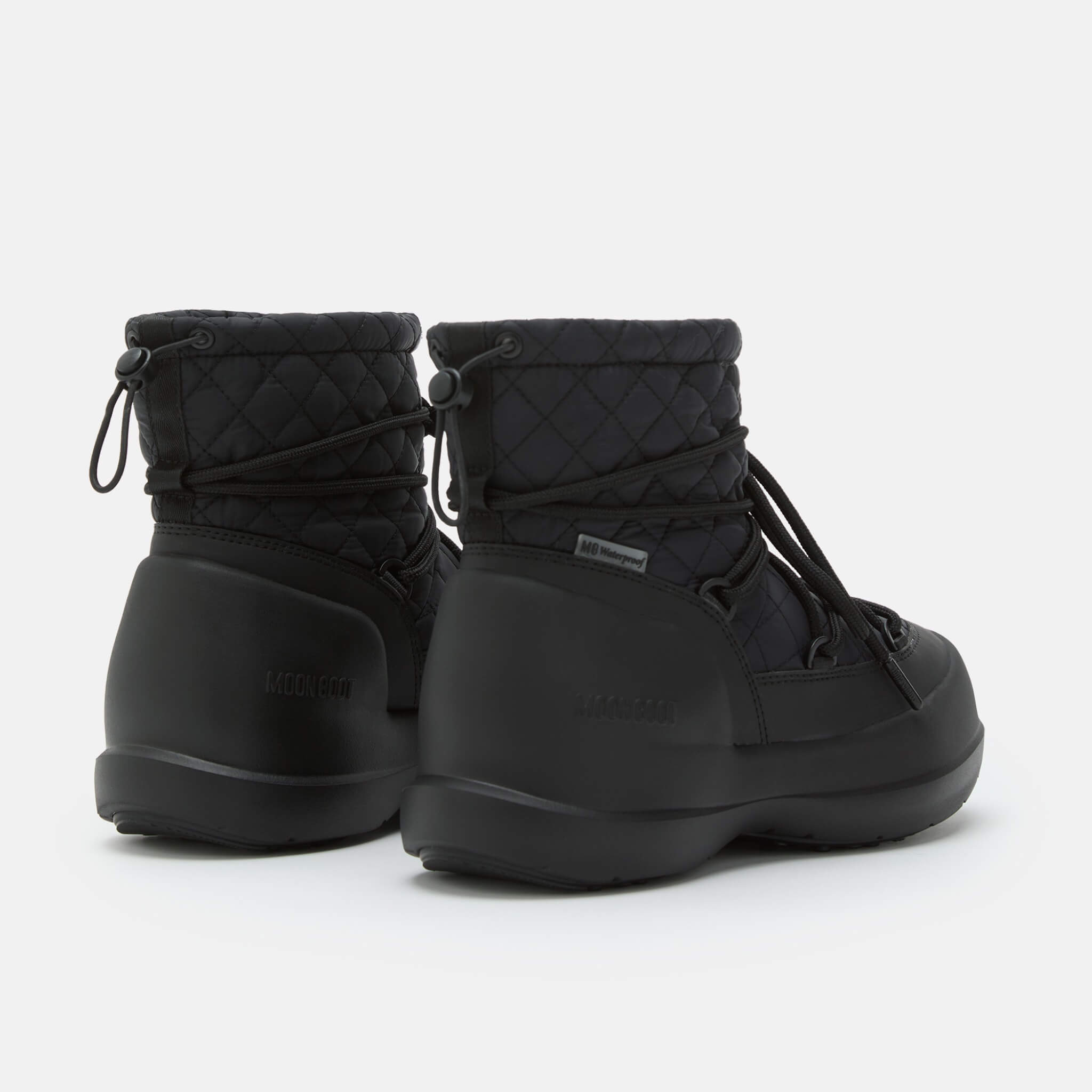 Moon Boot Mezzaluna Quilted Mid Waterproof Black