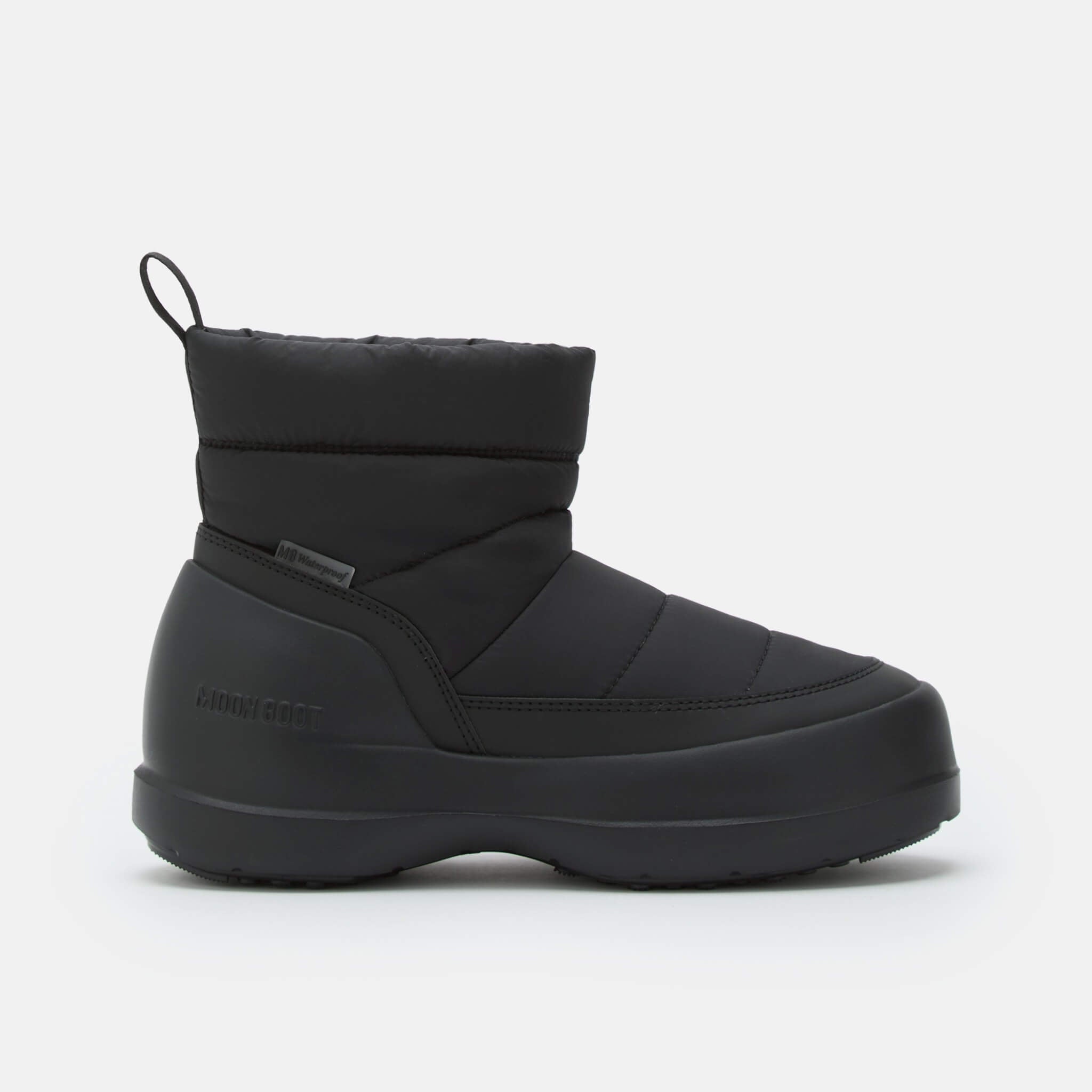Moon Boot Mezzaluna Puffy Waterproof Black