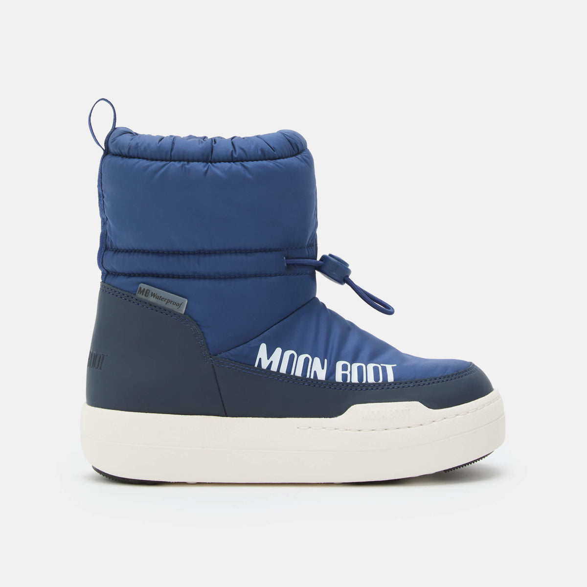 Moon Boot JR Park Zip High Waterproof Blue