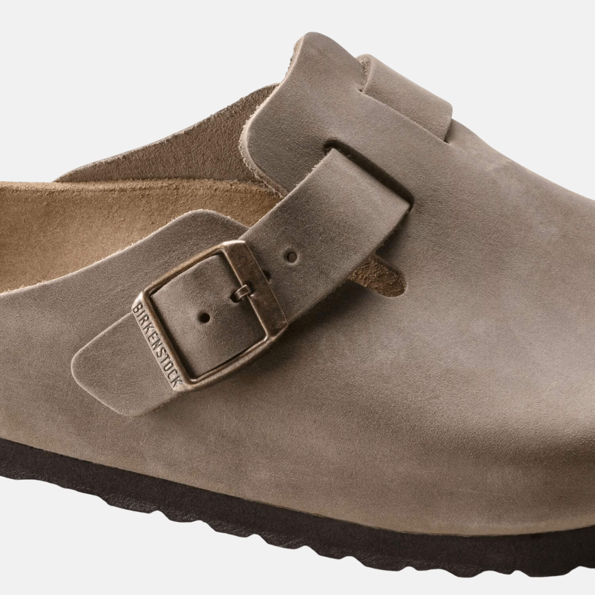 Birkenstock Boston Natural Leather Oiled Regular