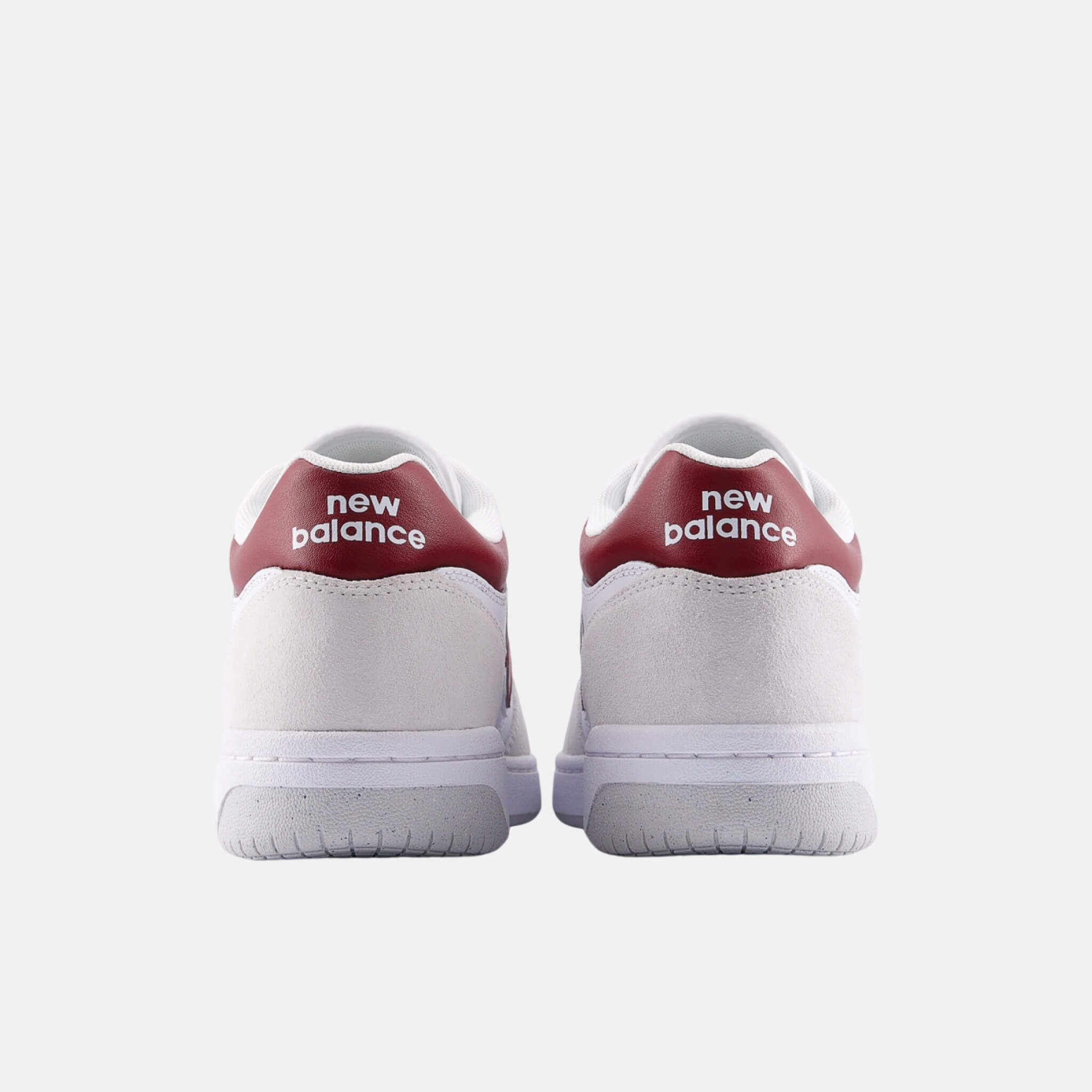 New Balance BB480L White/Team Red