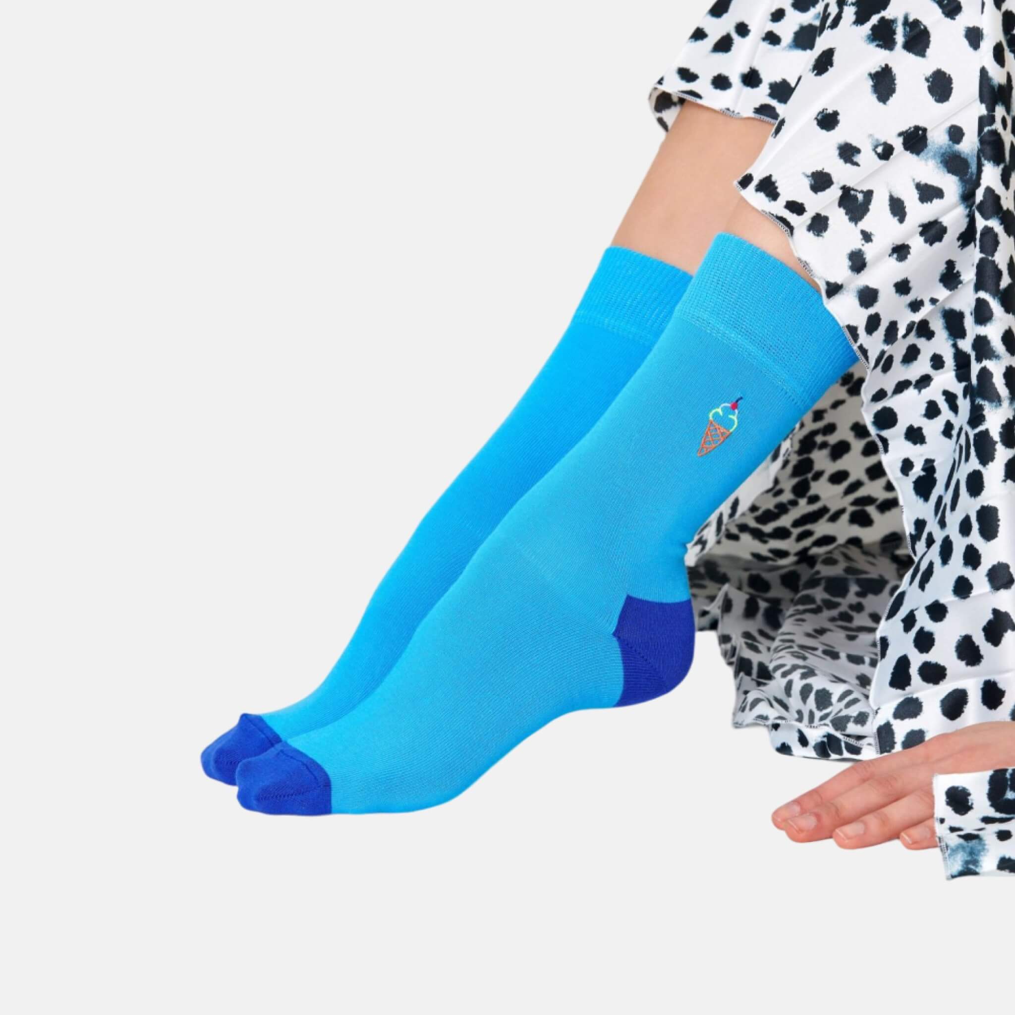 Happy Socks Ice Cream Blue Sock