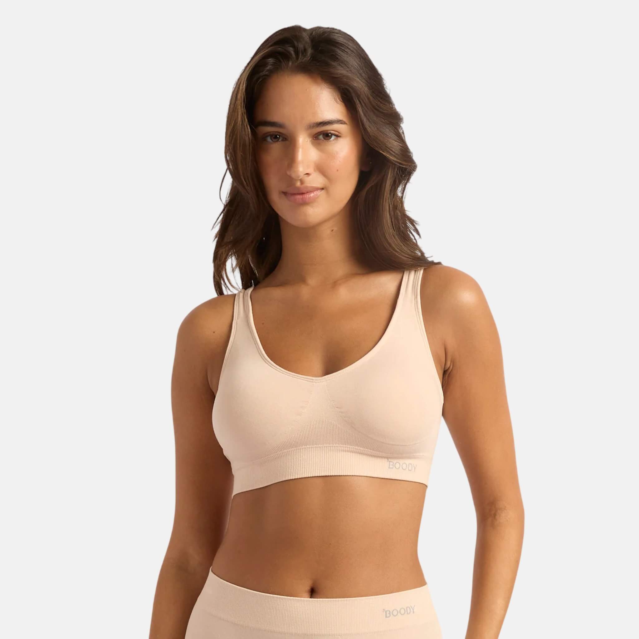 Boody Padded Shaper Bra Nude