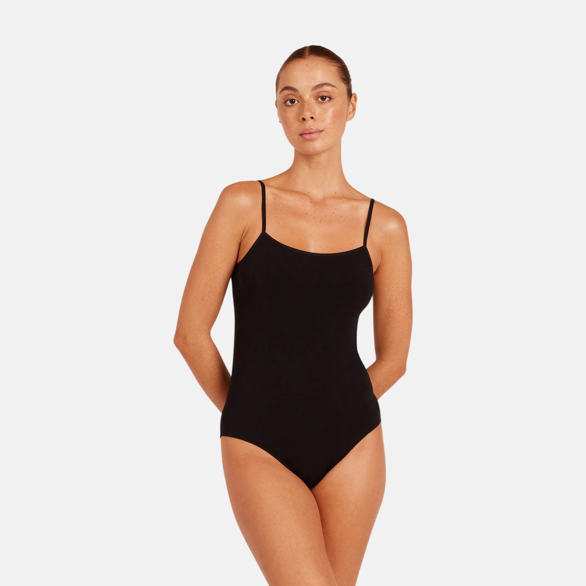 Boody Cami Bodysuit Black