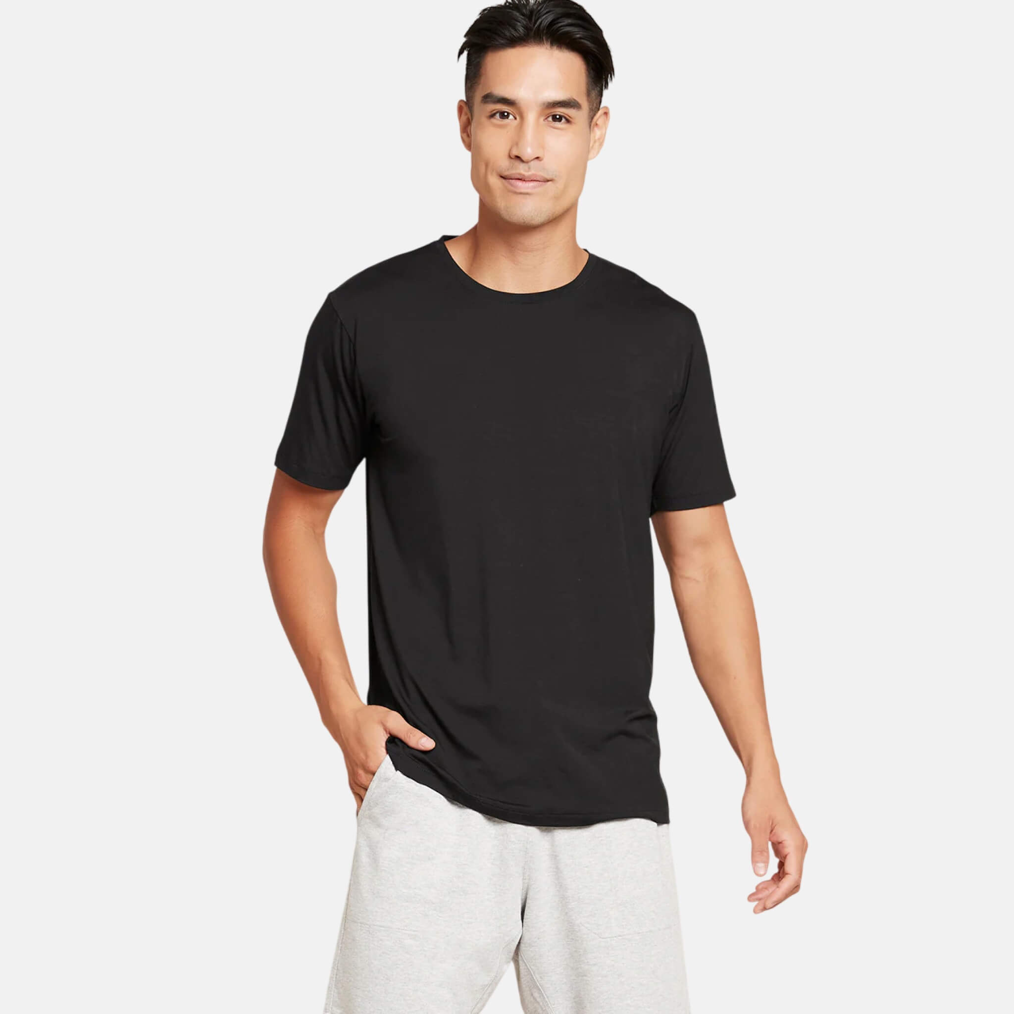 Boody Crew Neck T-sHirt Black