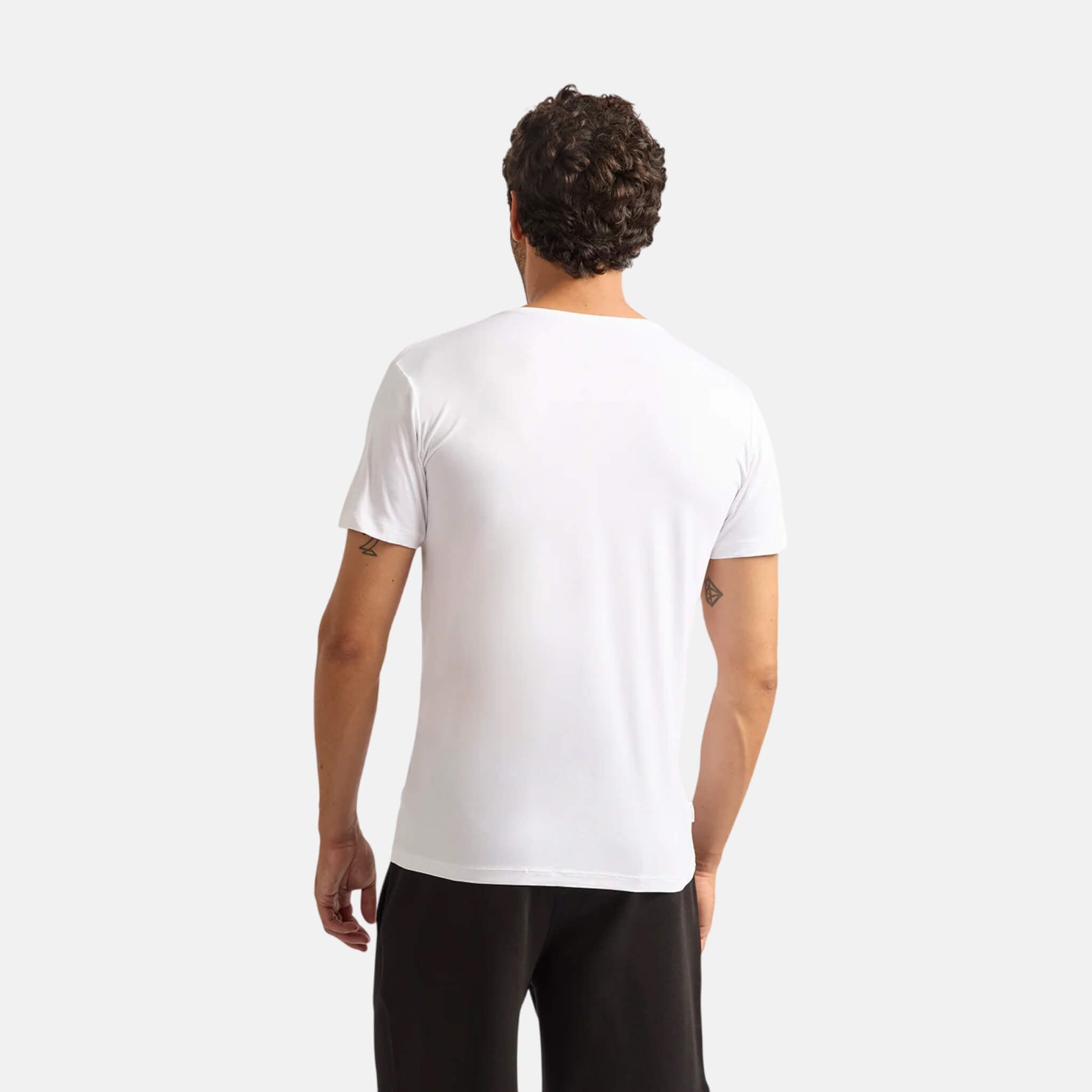 Boody Crew Neck T-sHirt White