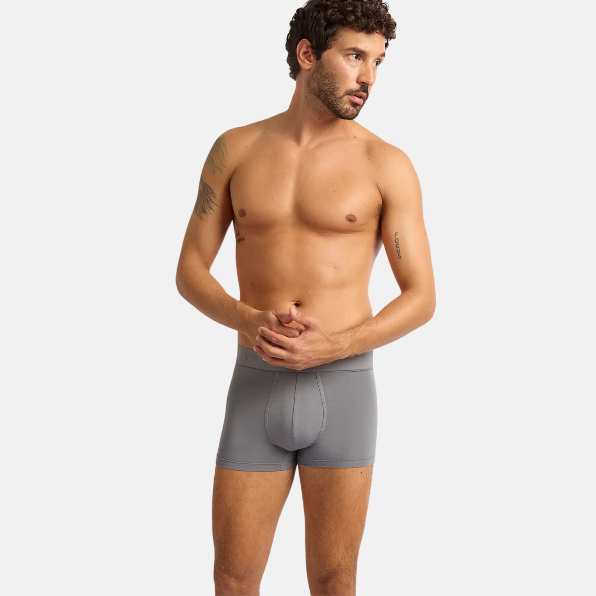 Boody Everyday Boxers Ash