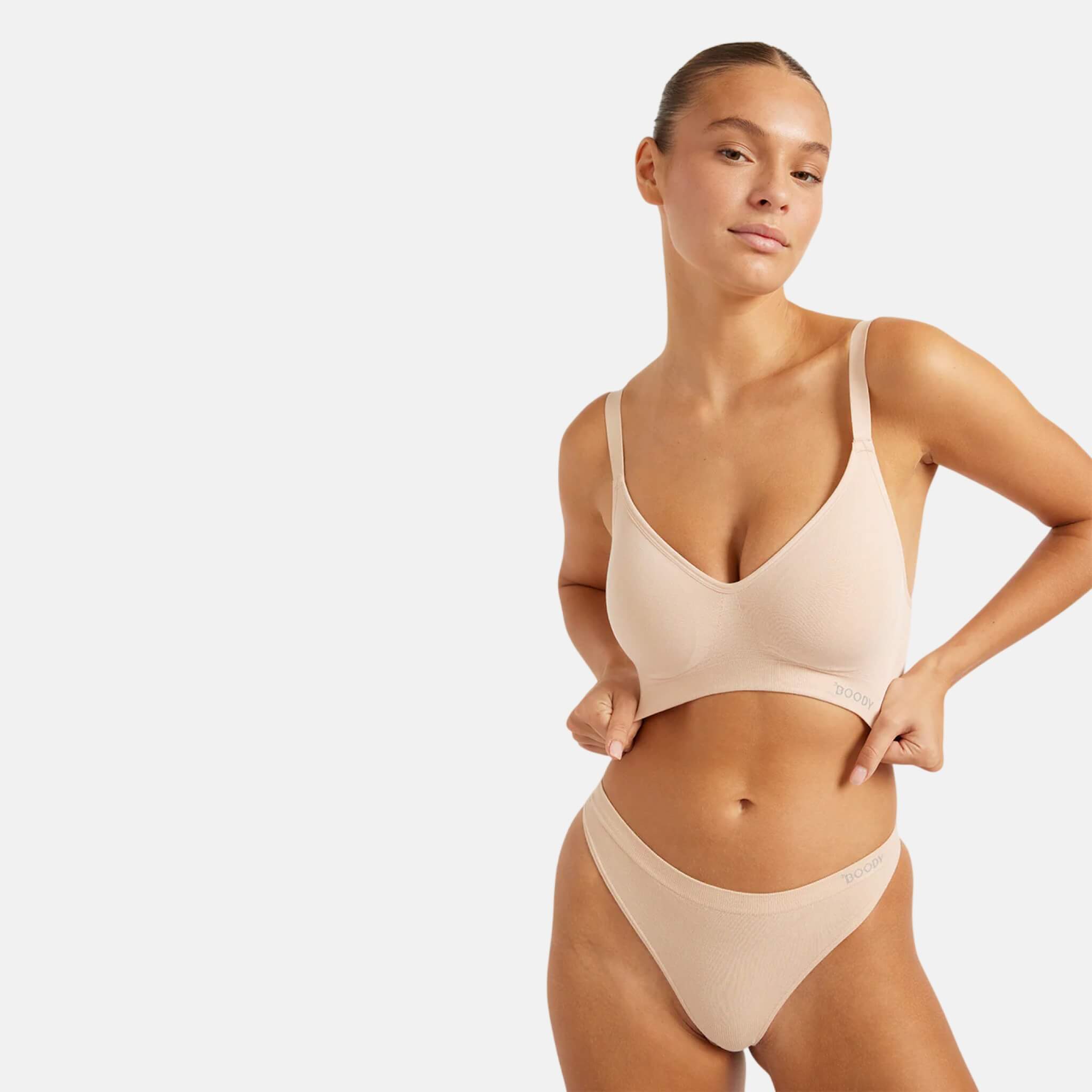 Boody Full Bust Wireless Bra Nude
