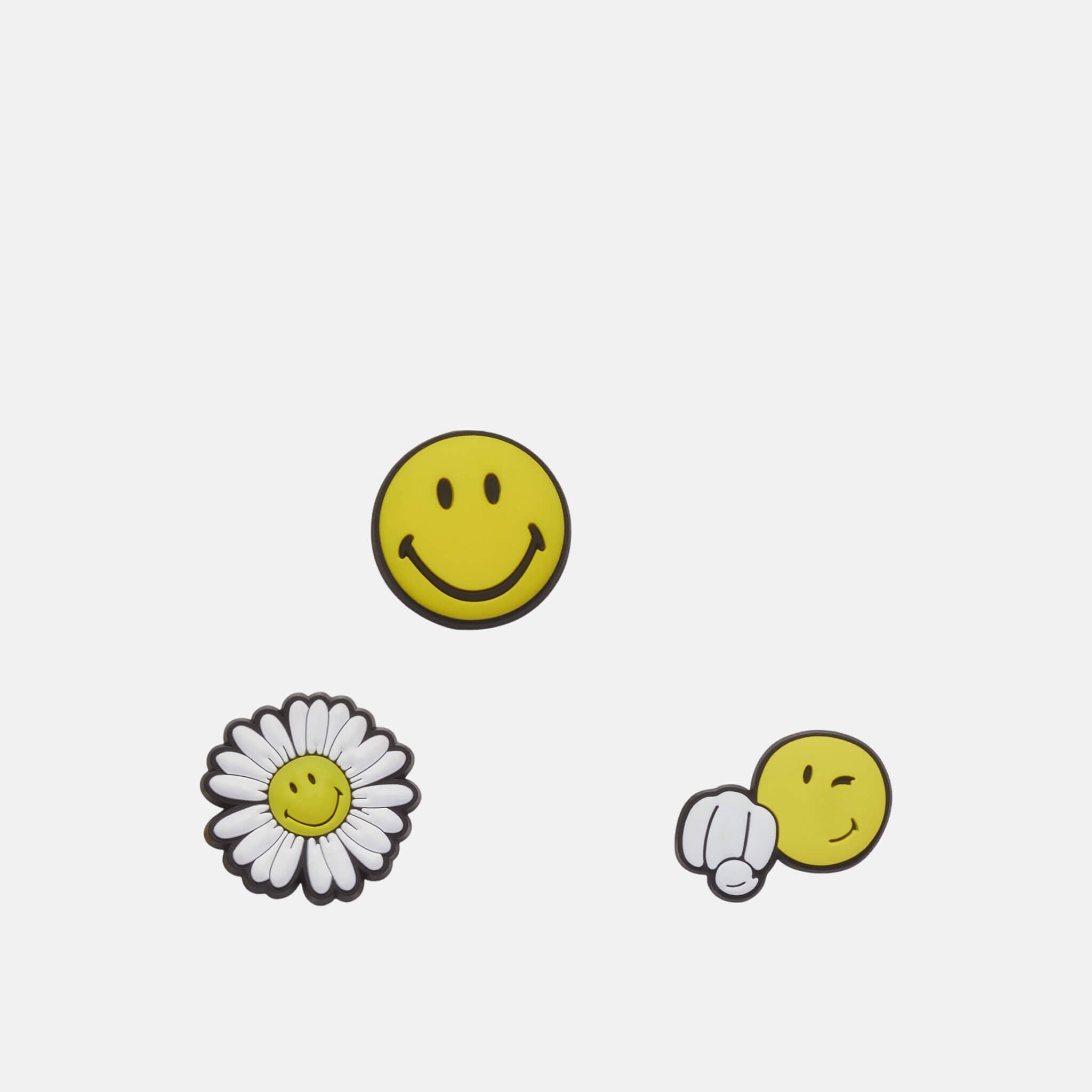 Jibbitz Charms Smiley Cheer Up 3-Pack