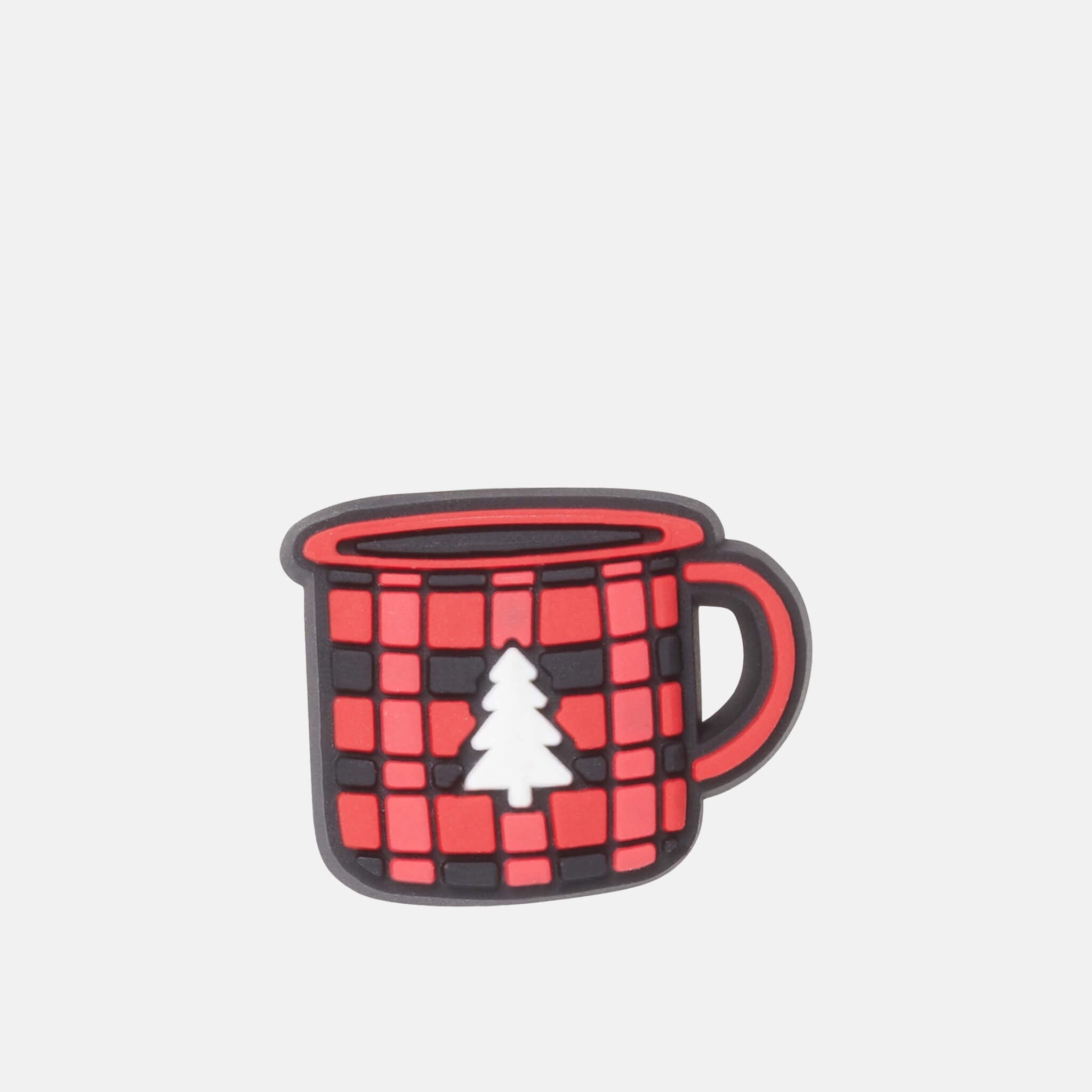 Jibbitz Charms Plaid Mug