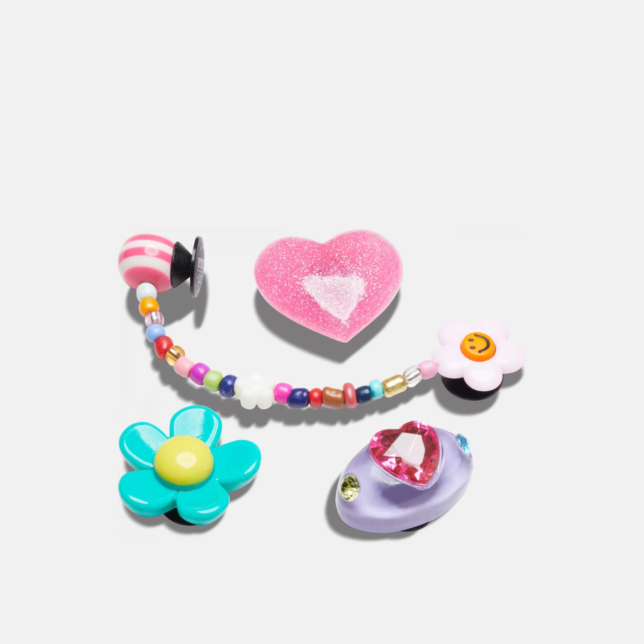 Jibbitz Charms Trendy Jewelry 5-Pack