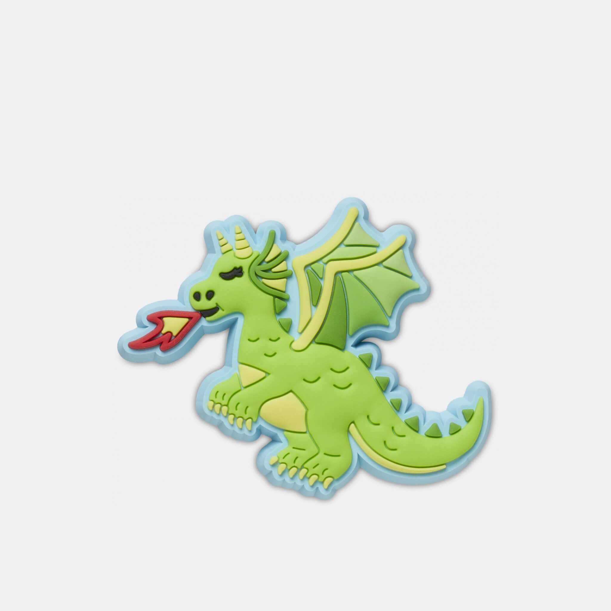 Jibbitz Charms Fire BreaThing Dragon