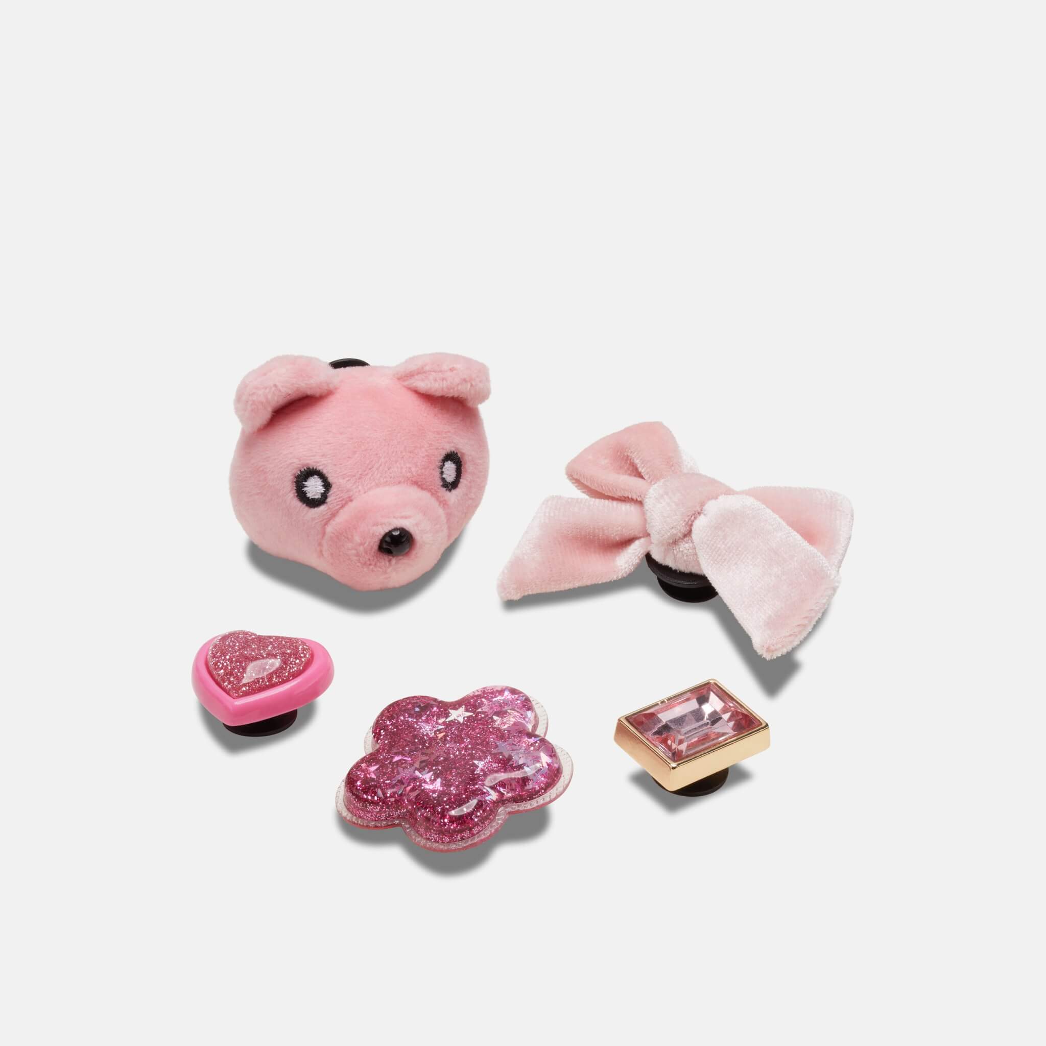 Jibbitz Charms Positively Pink Mix 5-Pack